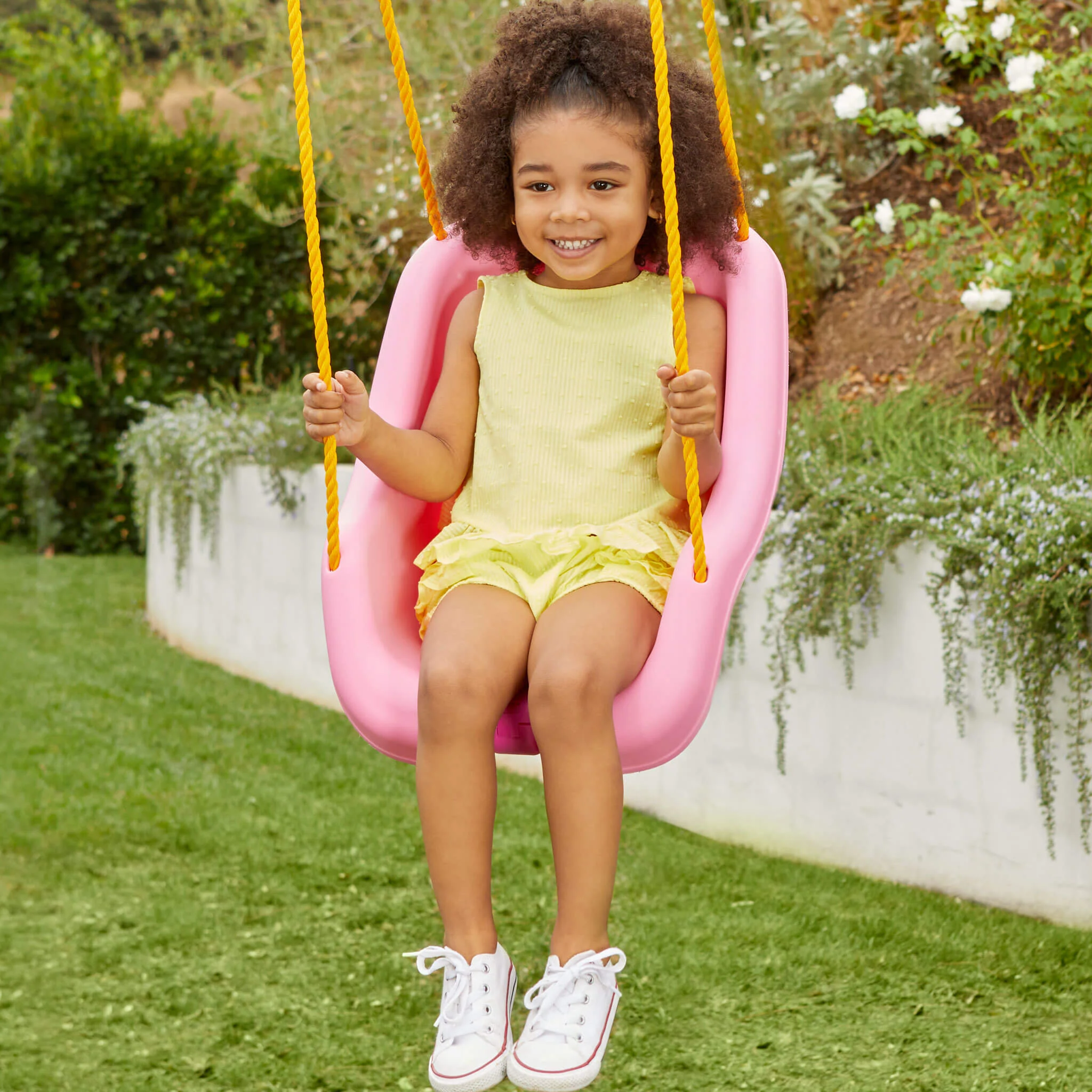 Little Tikes 2-in-1 Snug 'n Secure Swing - Pink - Image 4