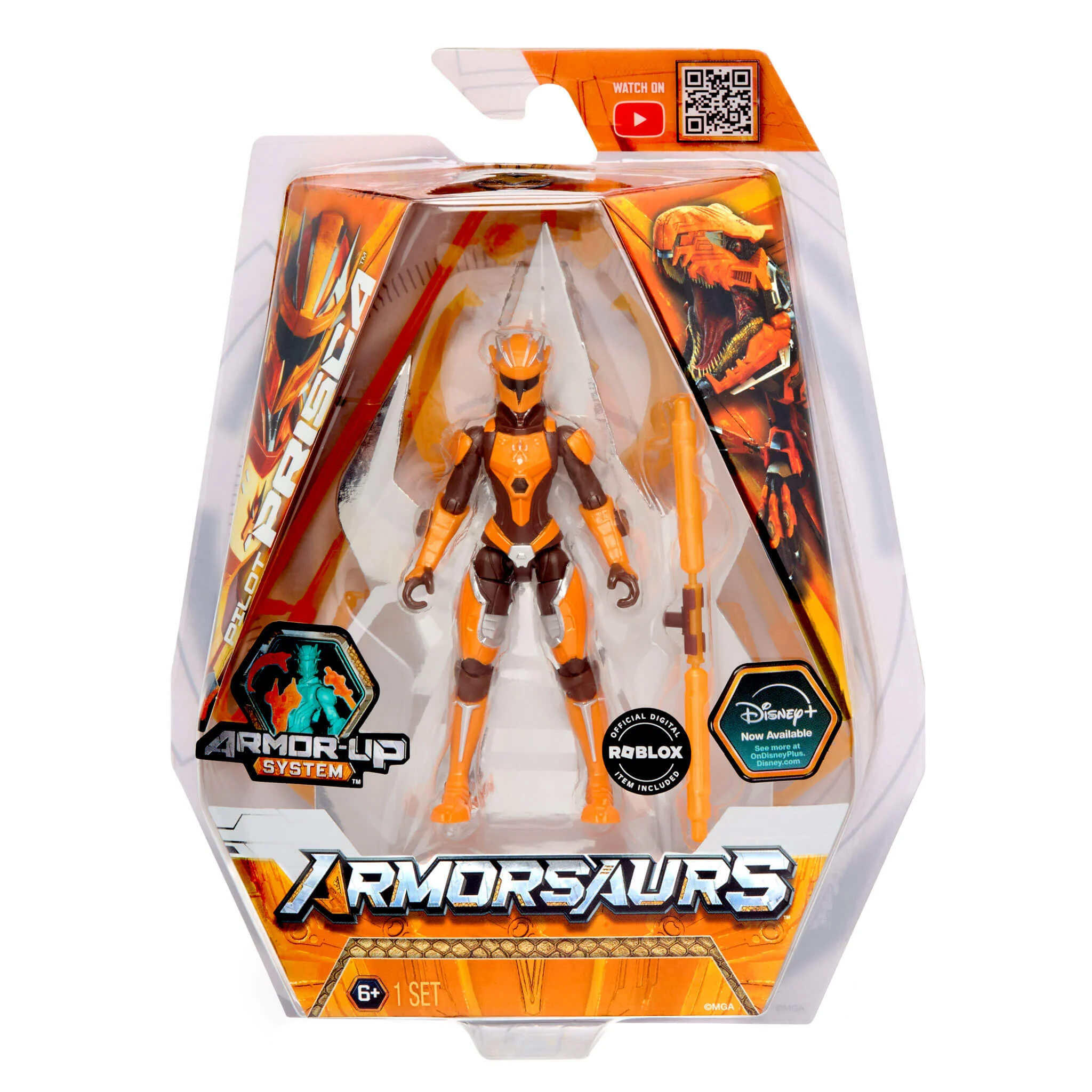 Armorsaurs Raptor Pilot (Prisca Silva) 3.75-Inch Action Figure - Image 6