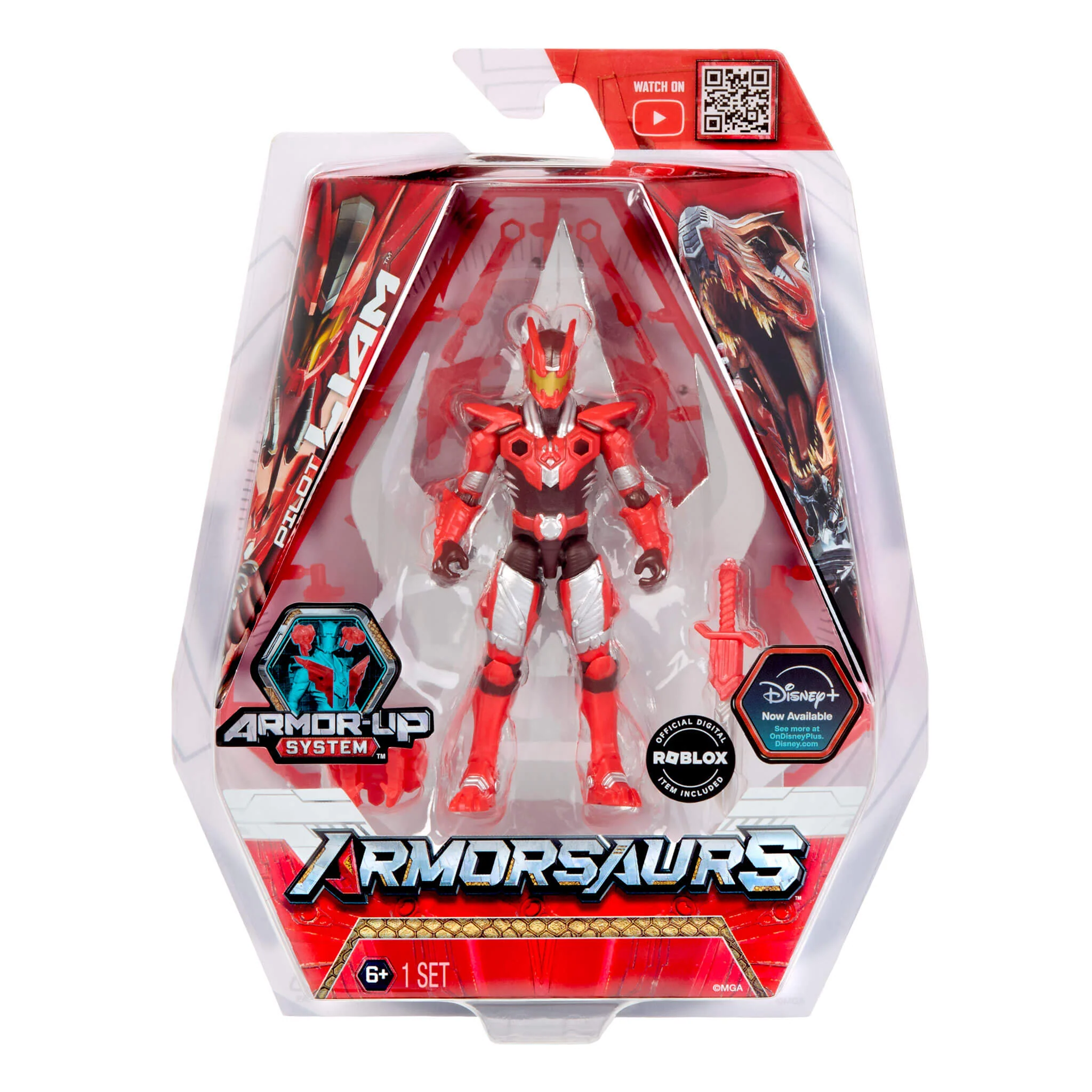 Armorsaurs T-Rex Pilot (Liam Roberts) 3.75-Inch Action Figure - Image 6