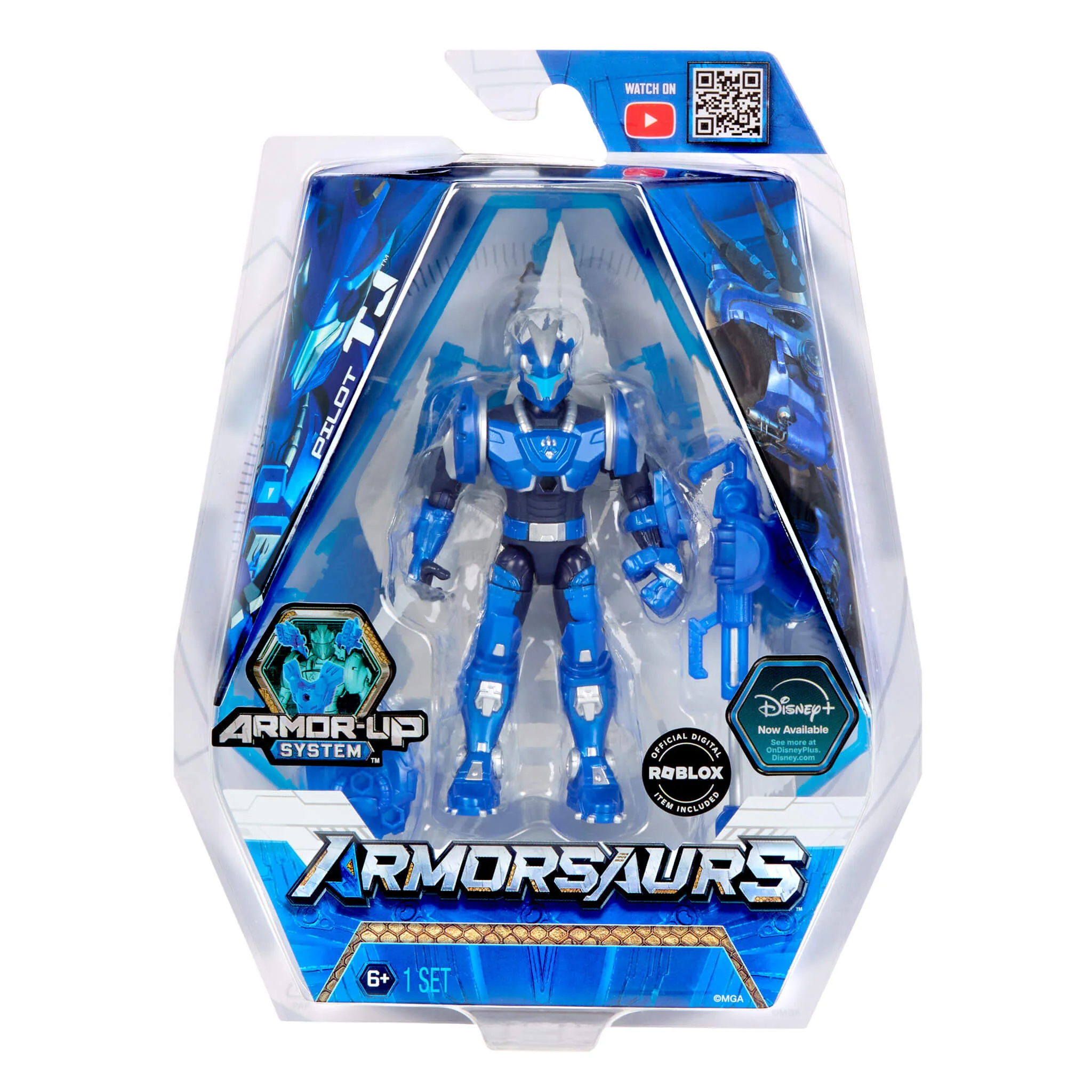 Armorsaurs Triceratops Pilot (TJ) 3.75-Inch Action Figure - Image 6