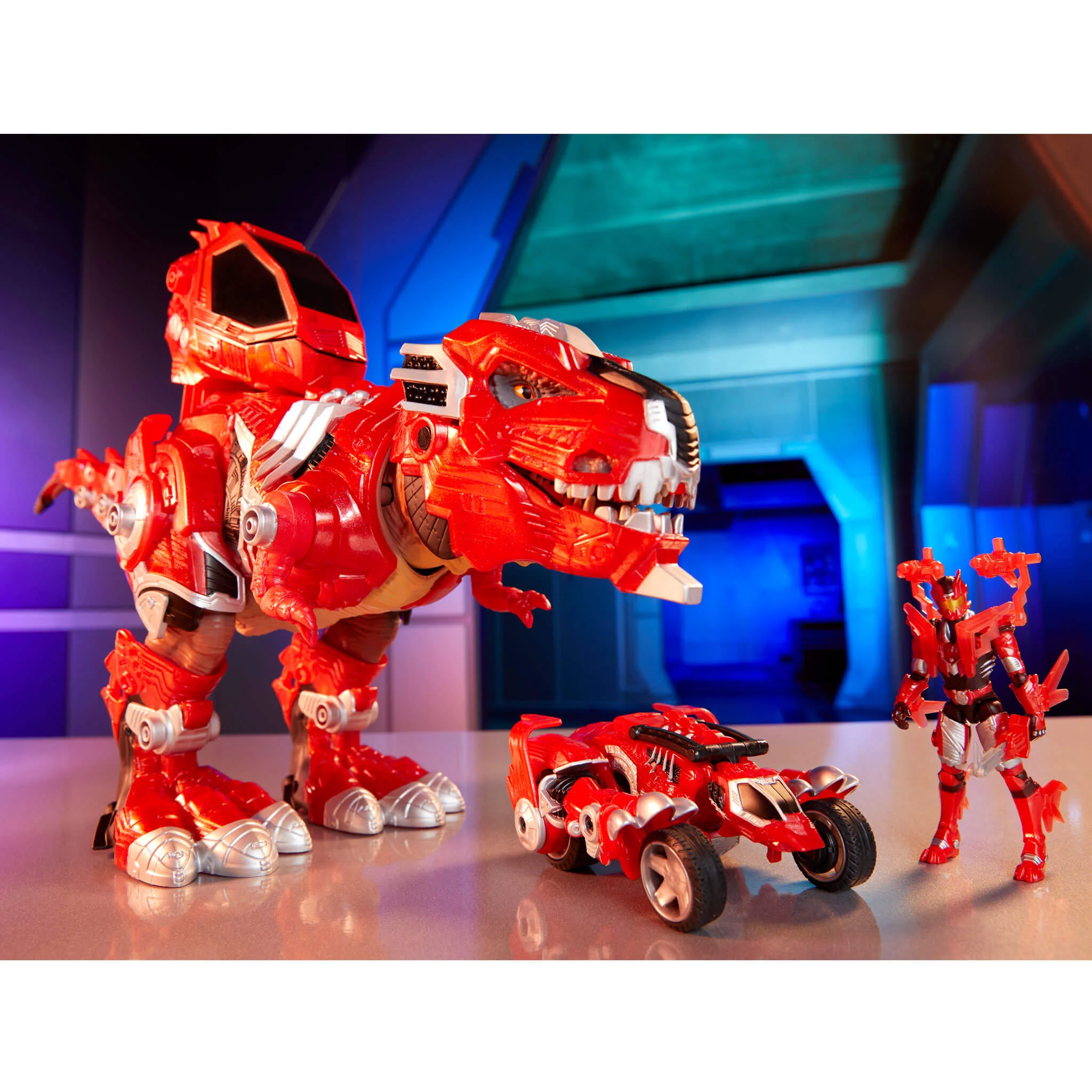 Armorsaurs Evolver Ajax Transforming Dinosaur to Vehicle - Image 8