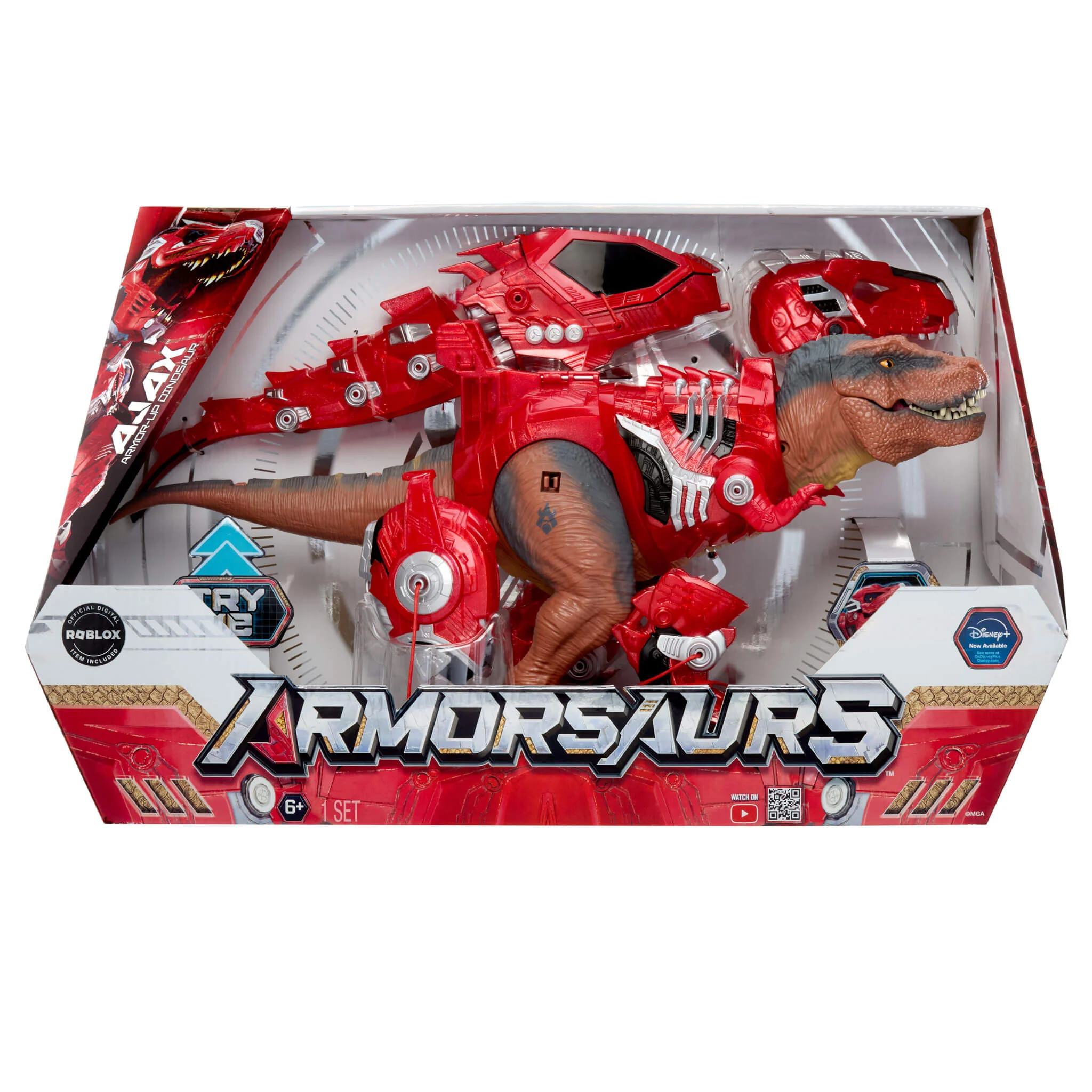 Armorsaurs Armor-Up T-Rex Dinosaur Ajax Toy Figure - Image 10