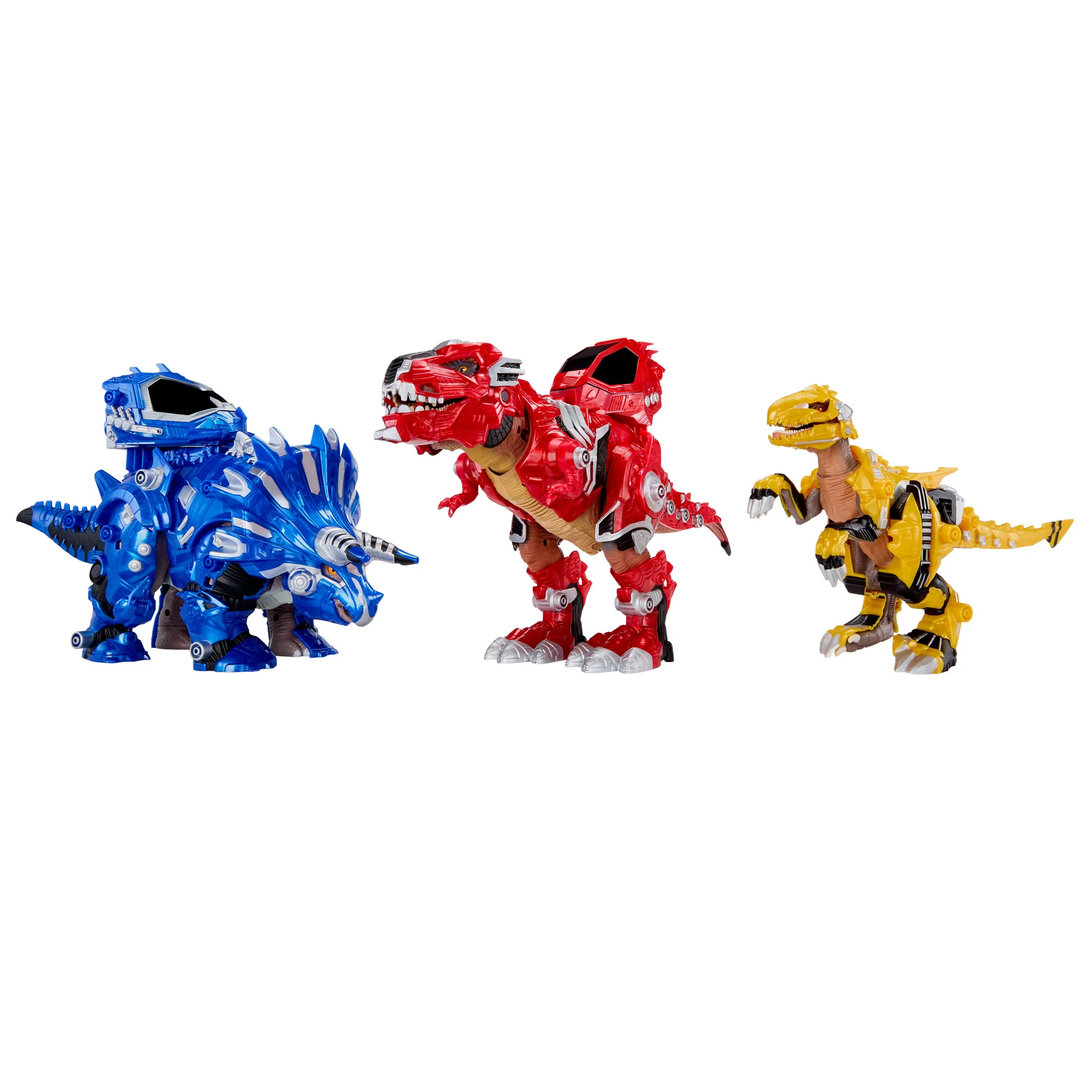 Armorsaurs Armor-Up Triceratops Dinosaur Cobalt Toy Figure - Image 8