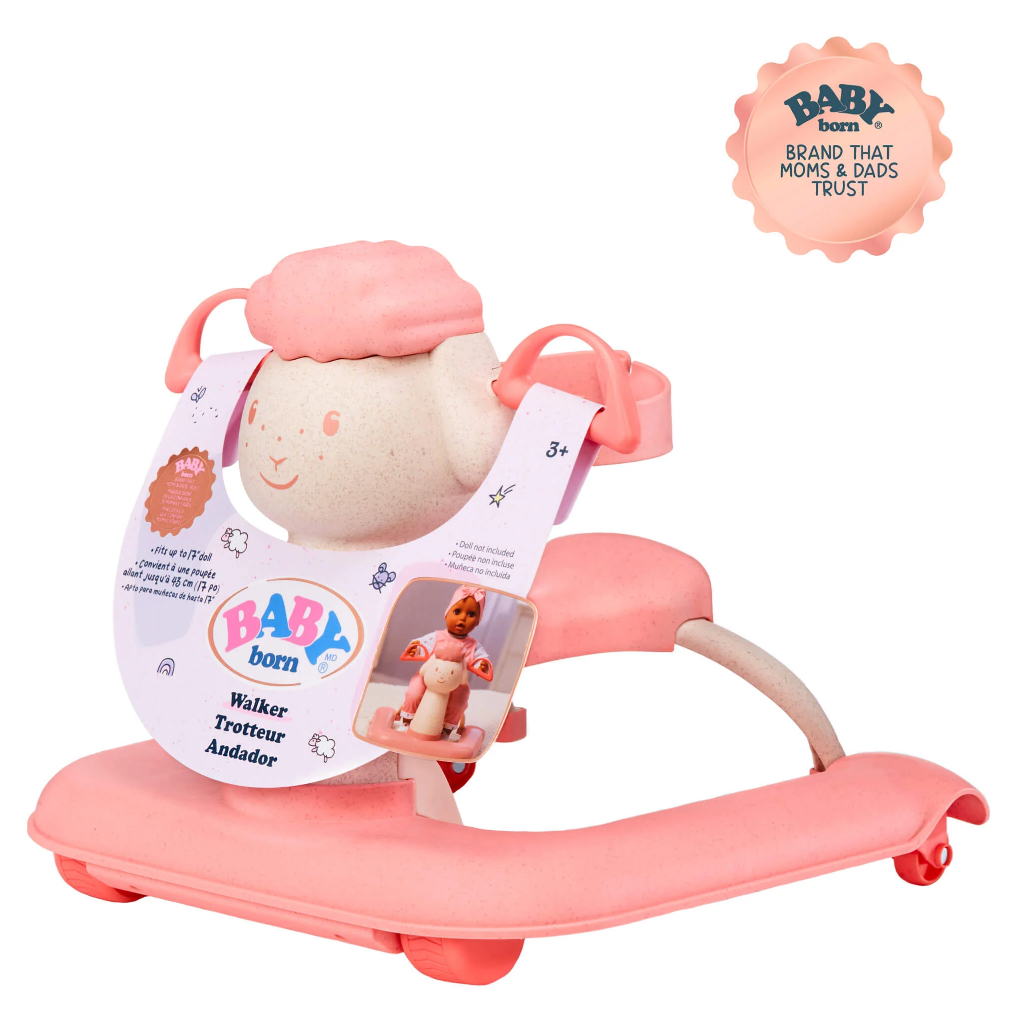 BABY born Baby Doll Walker - Image 9