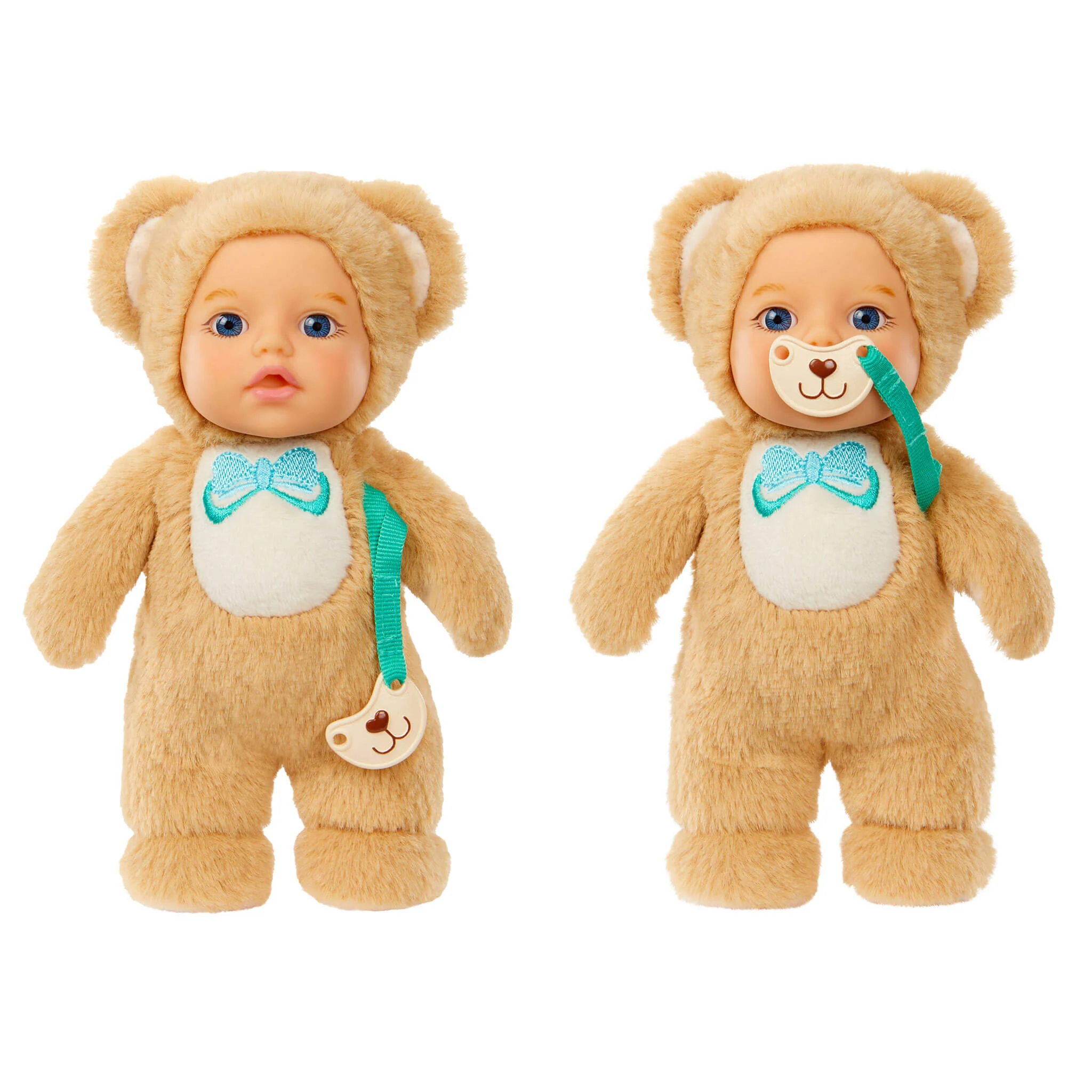 BABY born Cozy Cuties Soft Baby Doll - Bear with Blue Eyes - Image 3