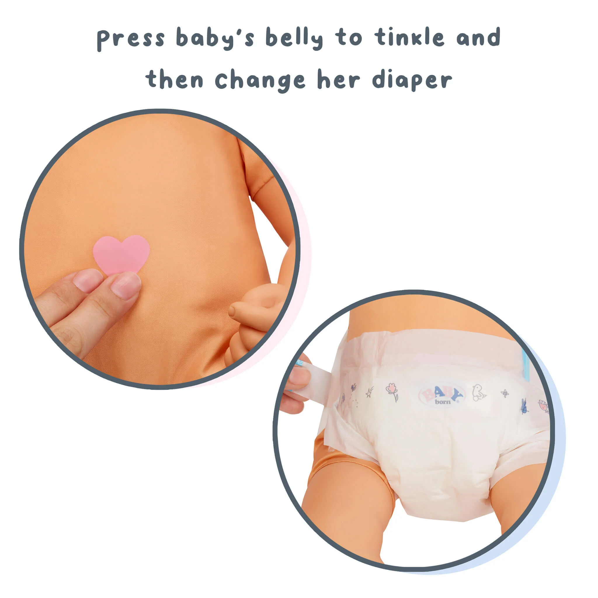 BABY born My Real Baby Doll Annabell - Realistic Soft-Bodied Baby Doll - Image 7