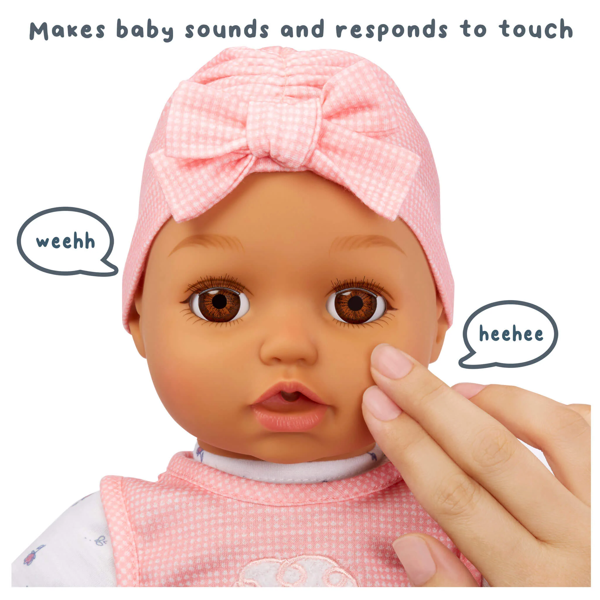 BABY born My Real Baby Doll Ava - Realistic Soft-Bodied Baby Doll - Image 5