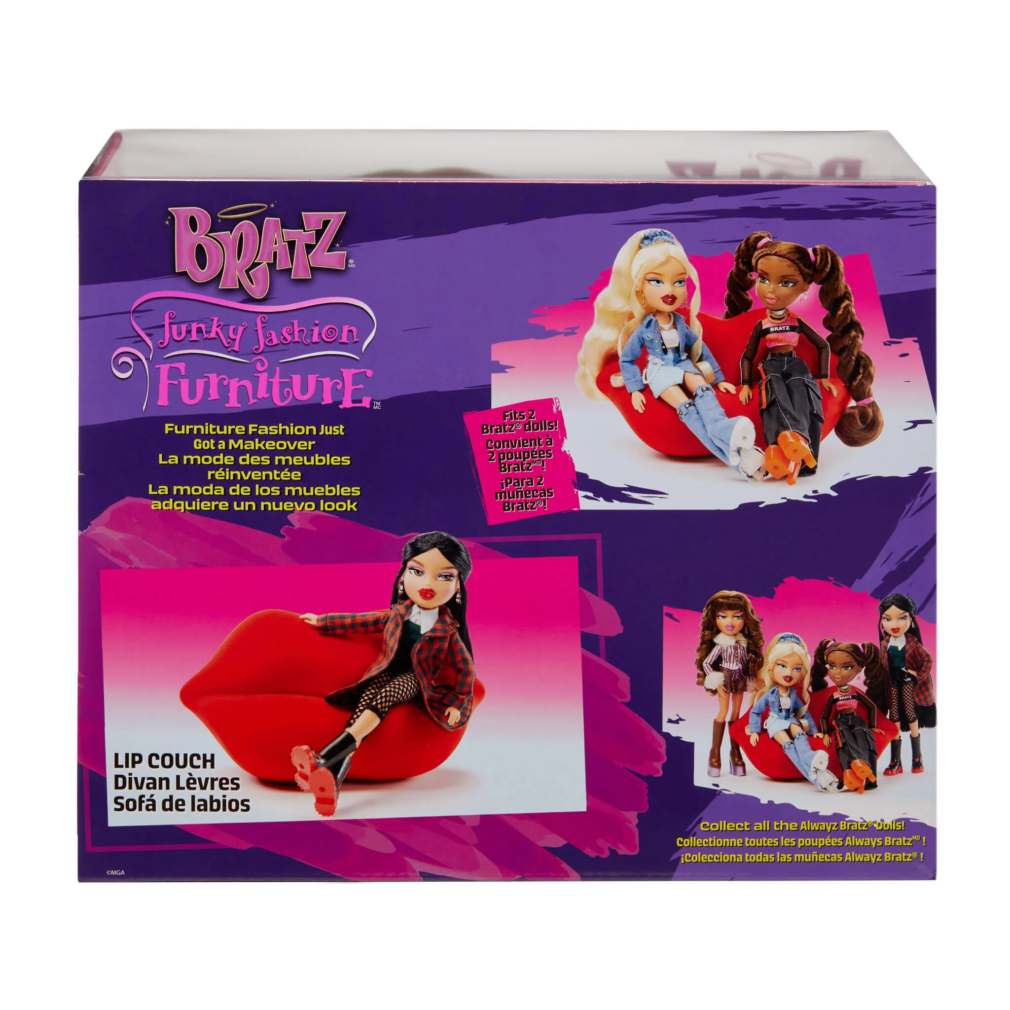 Bratz Funky Fashion Furniture Lip Couch - Image 6