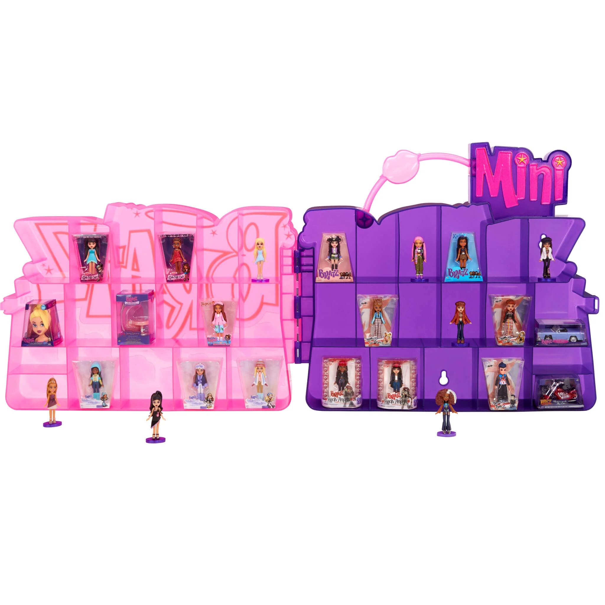 Mini Bratz Collector’s Case with Exclusive Collectible Figure, Holds 60+ Minis - Image 5