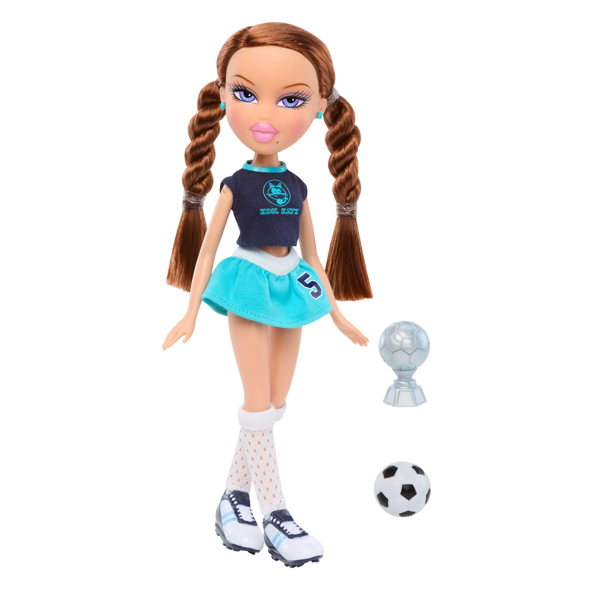 Bratz Play Sportz Roxxi Fashion Doll - Soccer - Image 2