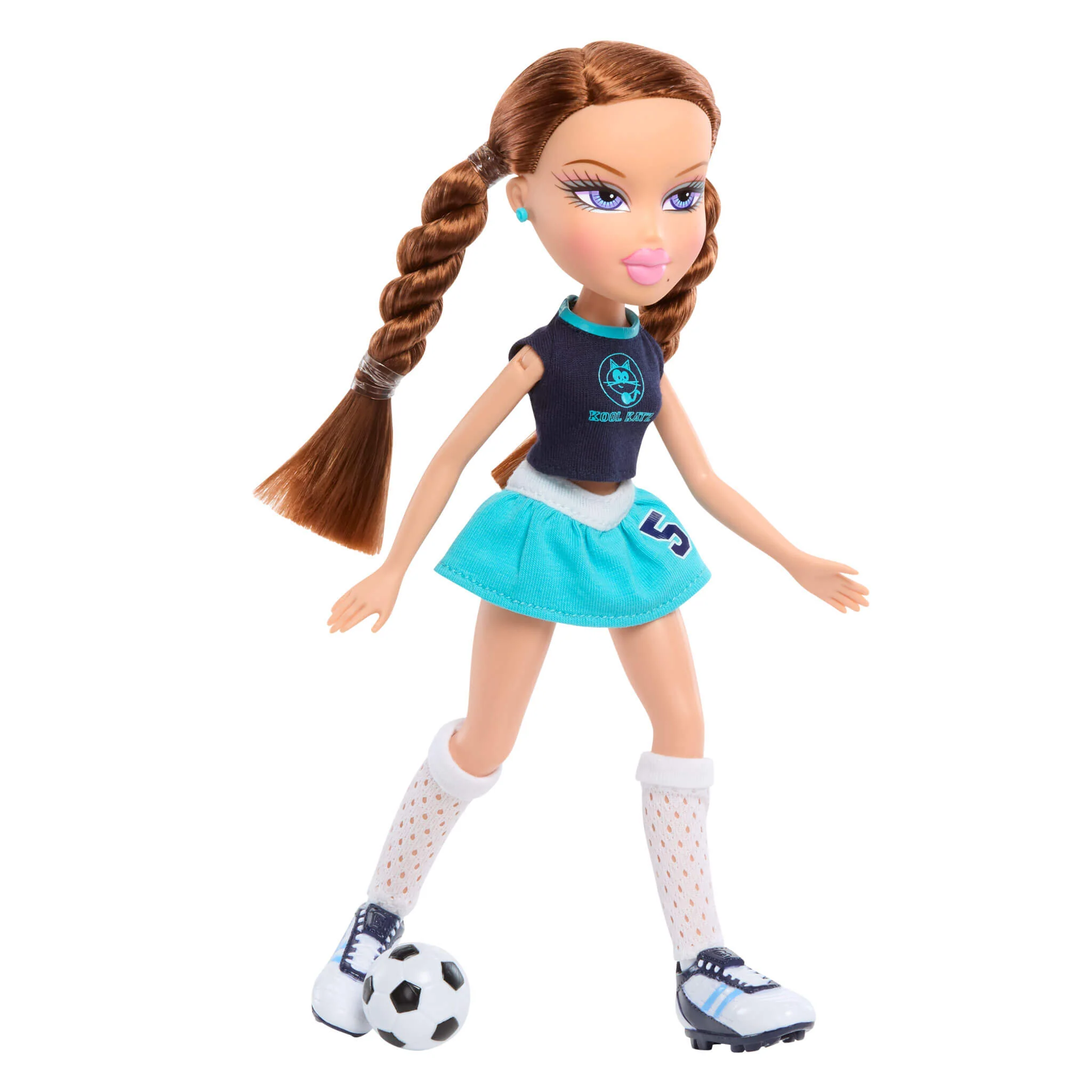 Bratz Play Sportz Roxxi Fashion Doll - Soccer - Image 6