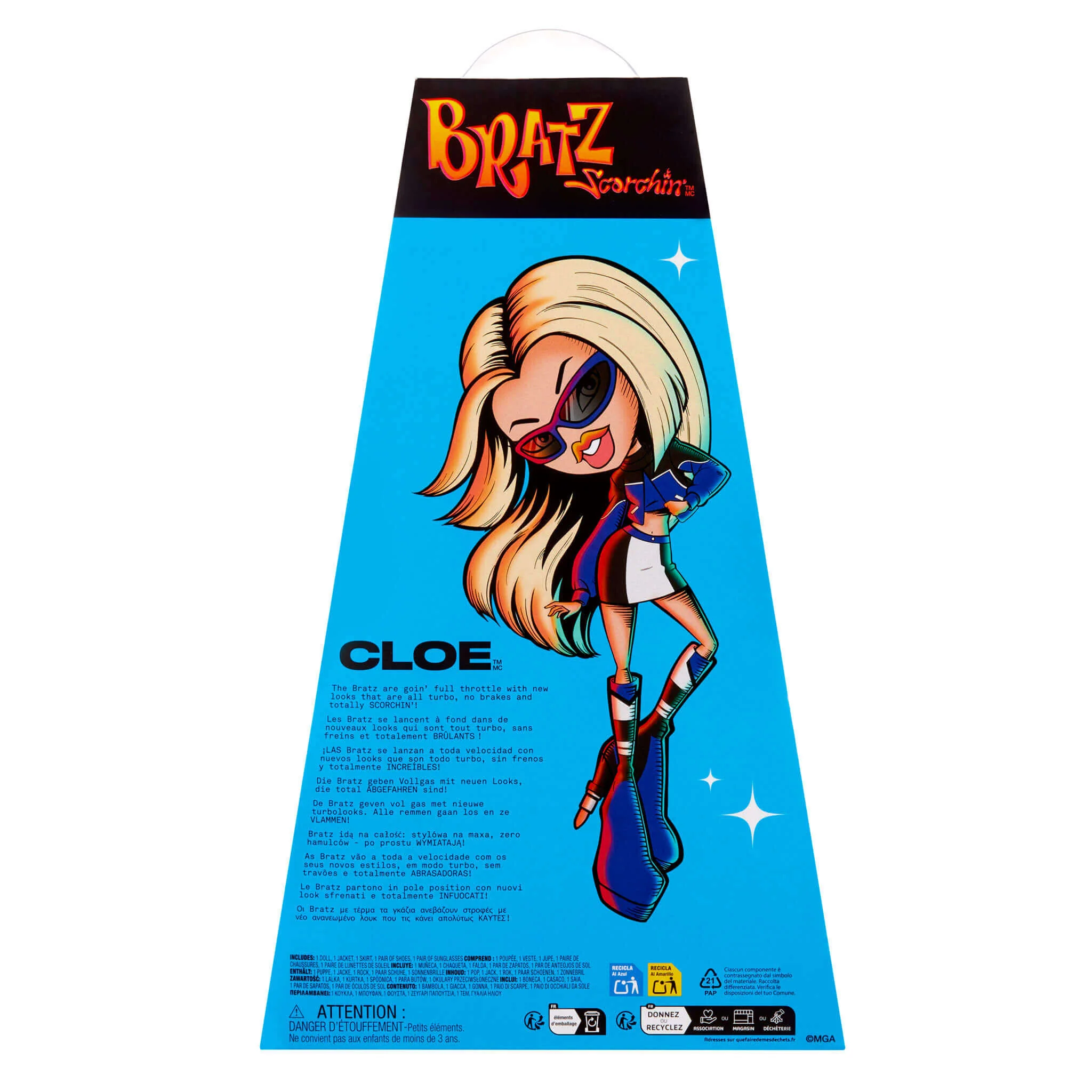 Bratz Scorchin' Cloe Fashion Doll with Accessories - Image 8