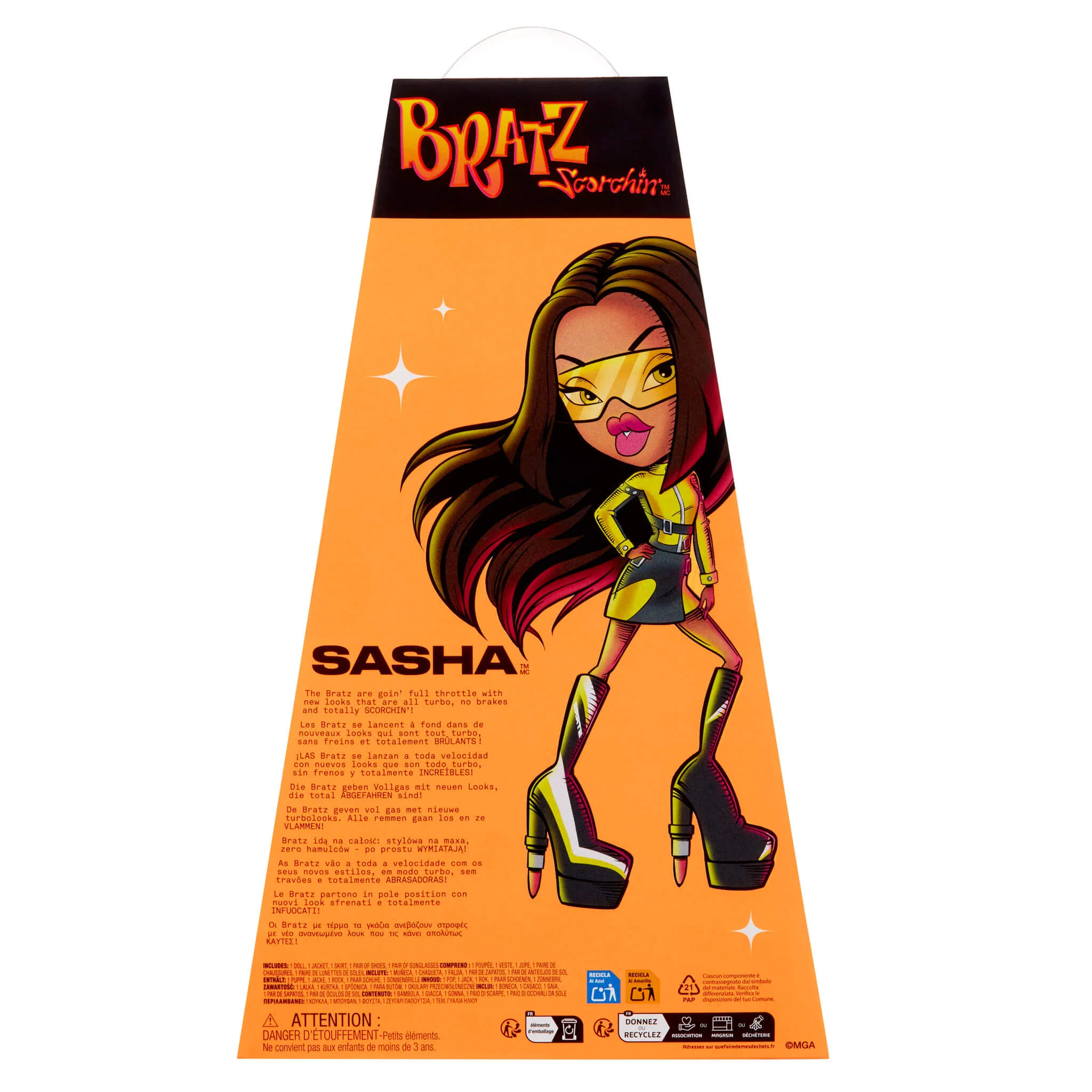 Bratz Scorchin' Sasha Fashion Doll with Accessories - Image 8