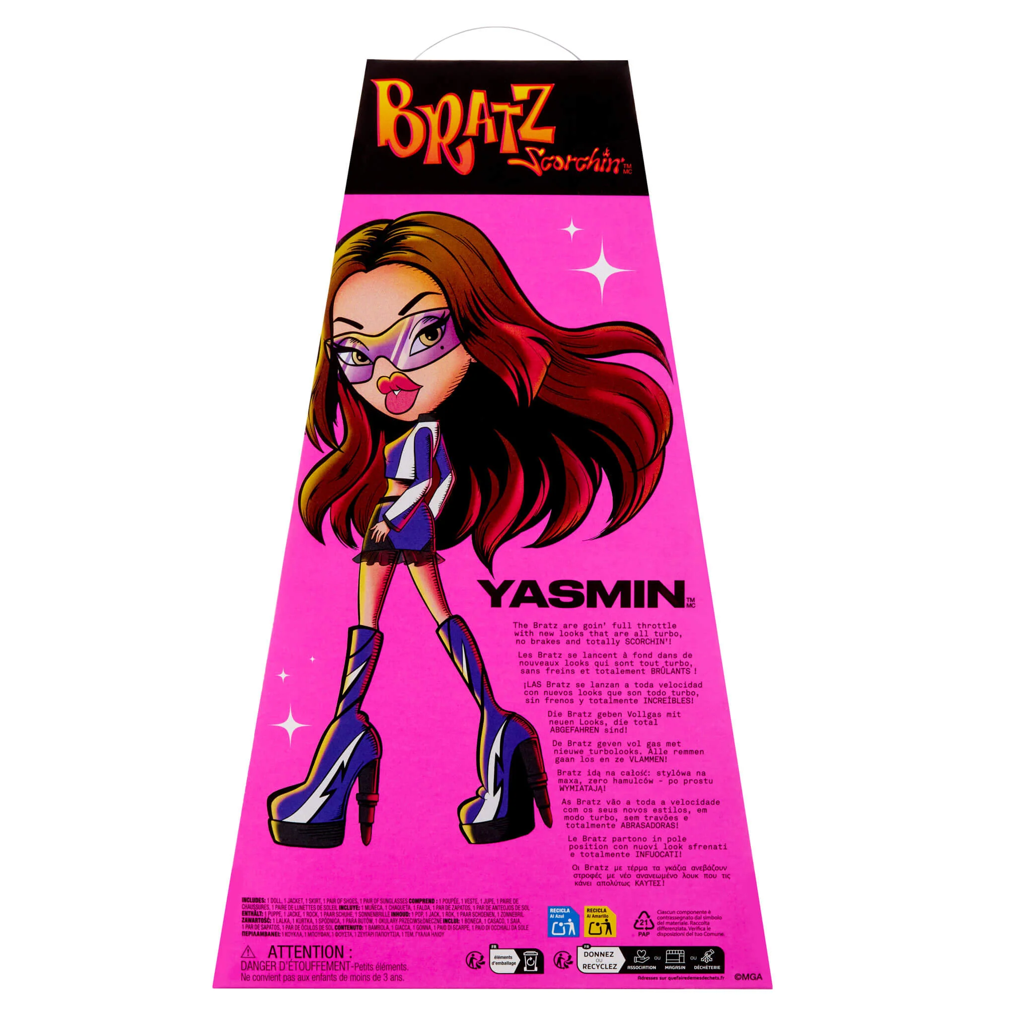 Bratz Scorchin' Yasmin Fashion Doll with Accessories - Image 8