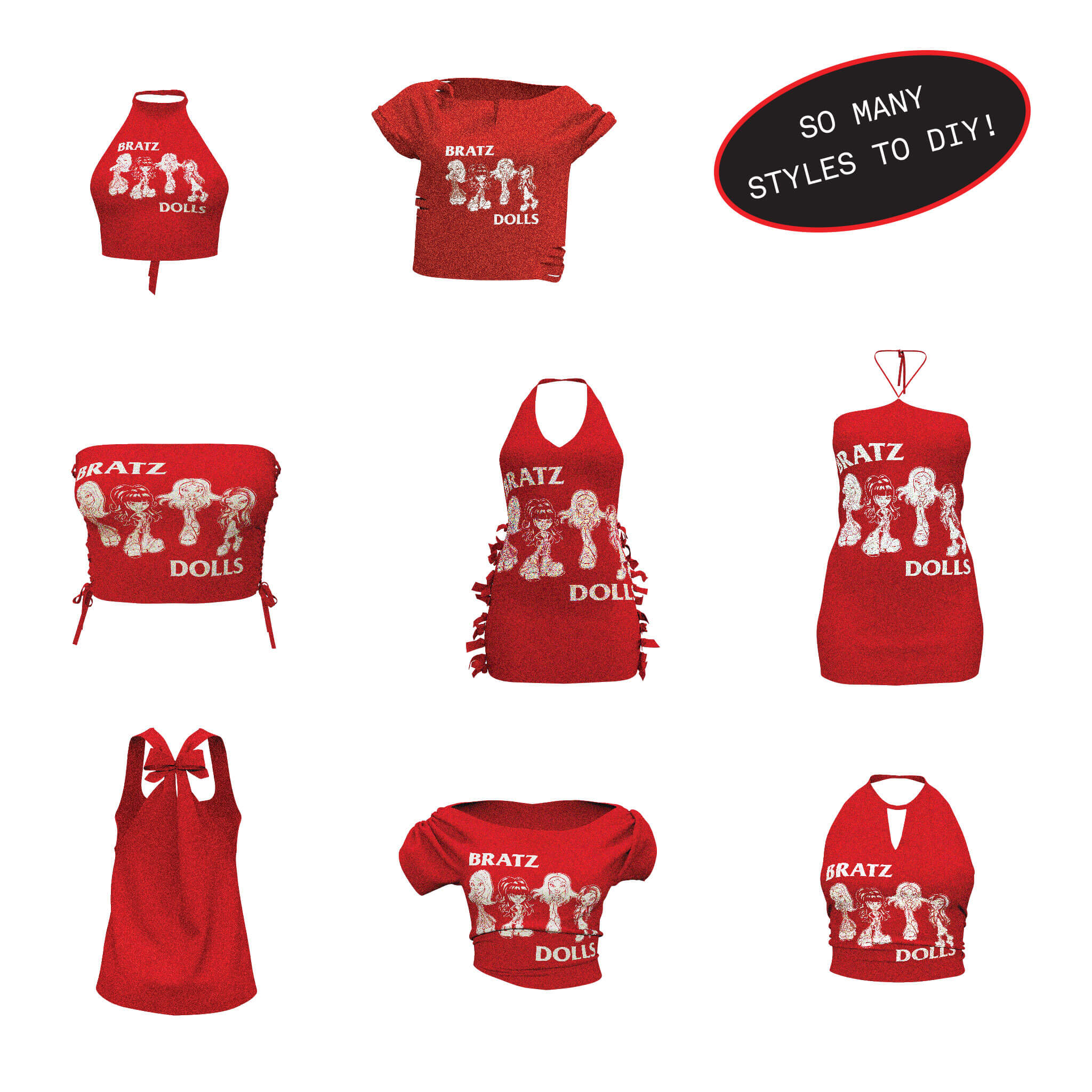 Bratz Stylin' Jade Fashion Doll with Customizable T-Shirt for You and Accessories - Image 6