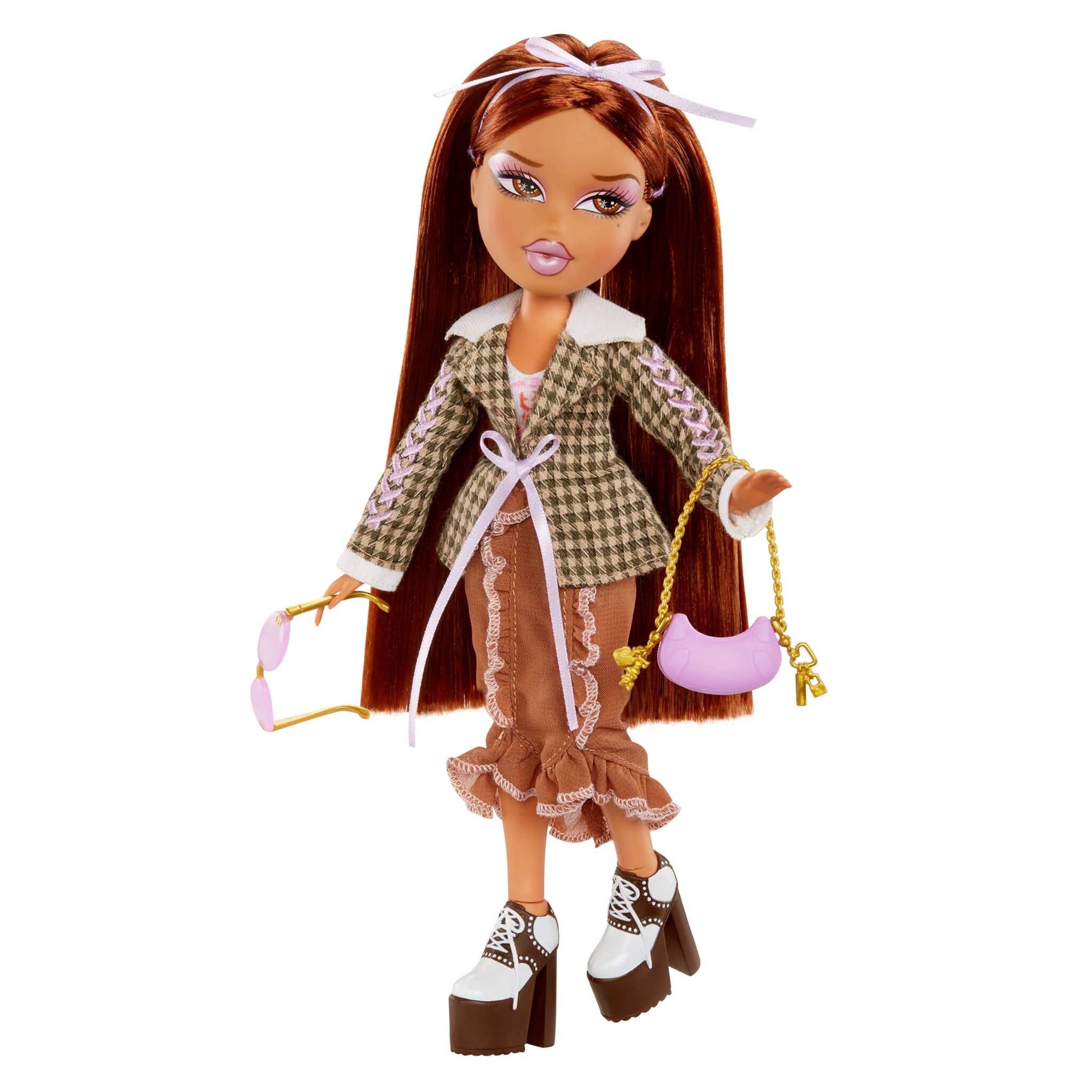 Bratz Stylin' Yasmin Fashion Doll with Customizable T-Shirt for You and Accessories - Image 4