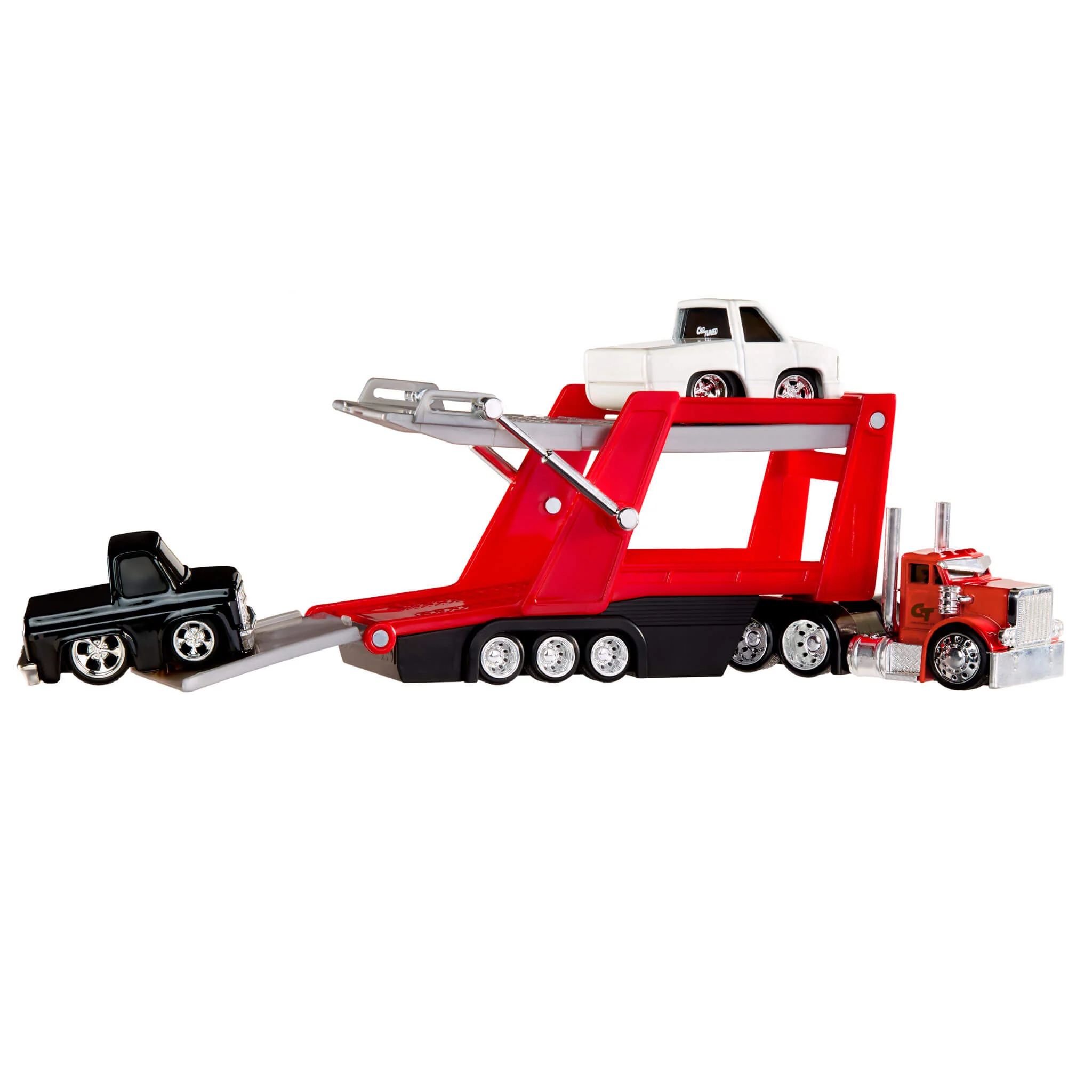 CarTuned Rig$ Car Carrier With 2 GM Cars - Image 2