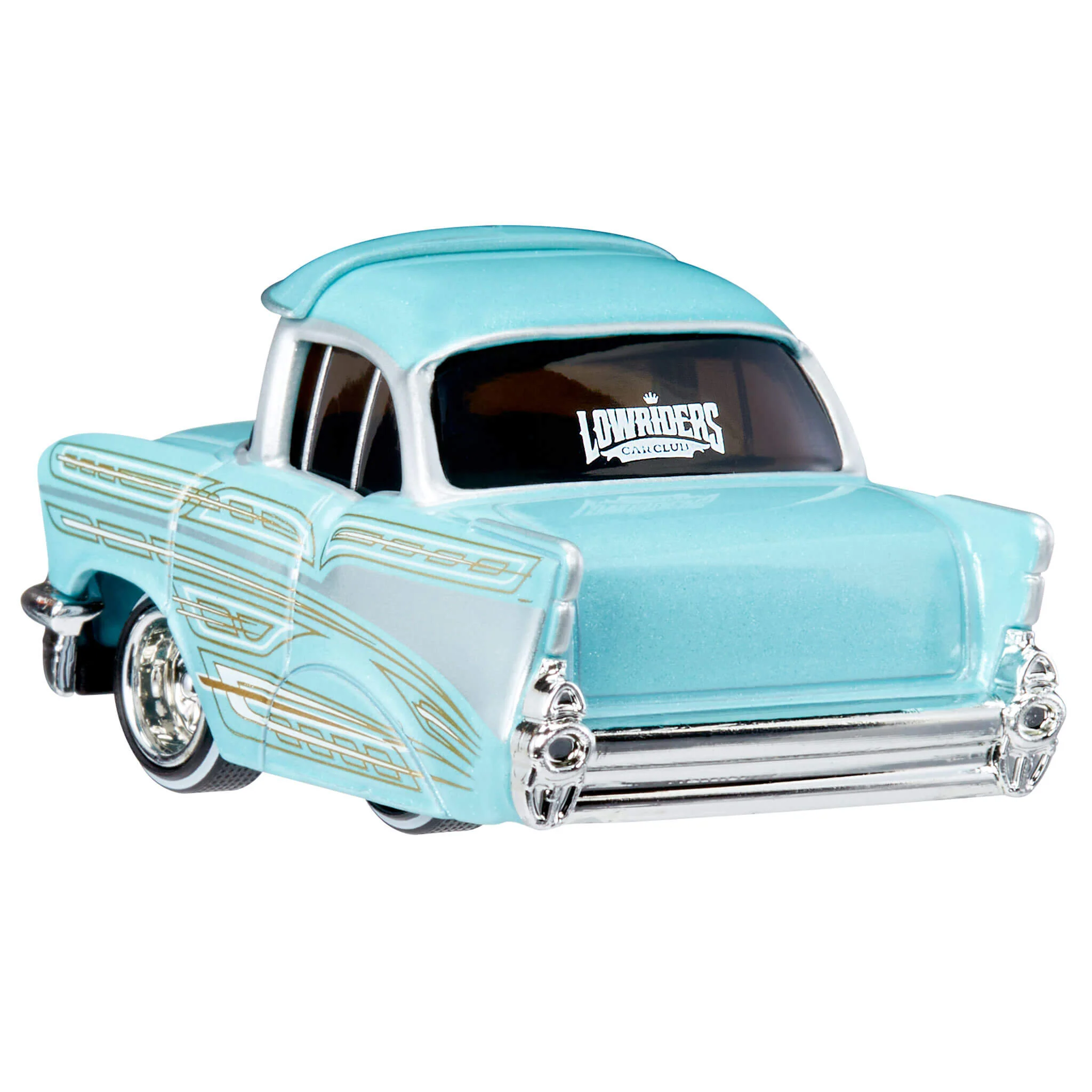 CarTuned 3 Pack Series 1-Cruizn Da Blvd & Drip'd 1957 Chevy Bel Air (Lowrider), 1987 Chevy C10 Truck (Lowrider), 1953 Chevy Pickup (Lowrider), Diecast Vehicles - Image 3