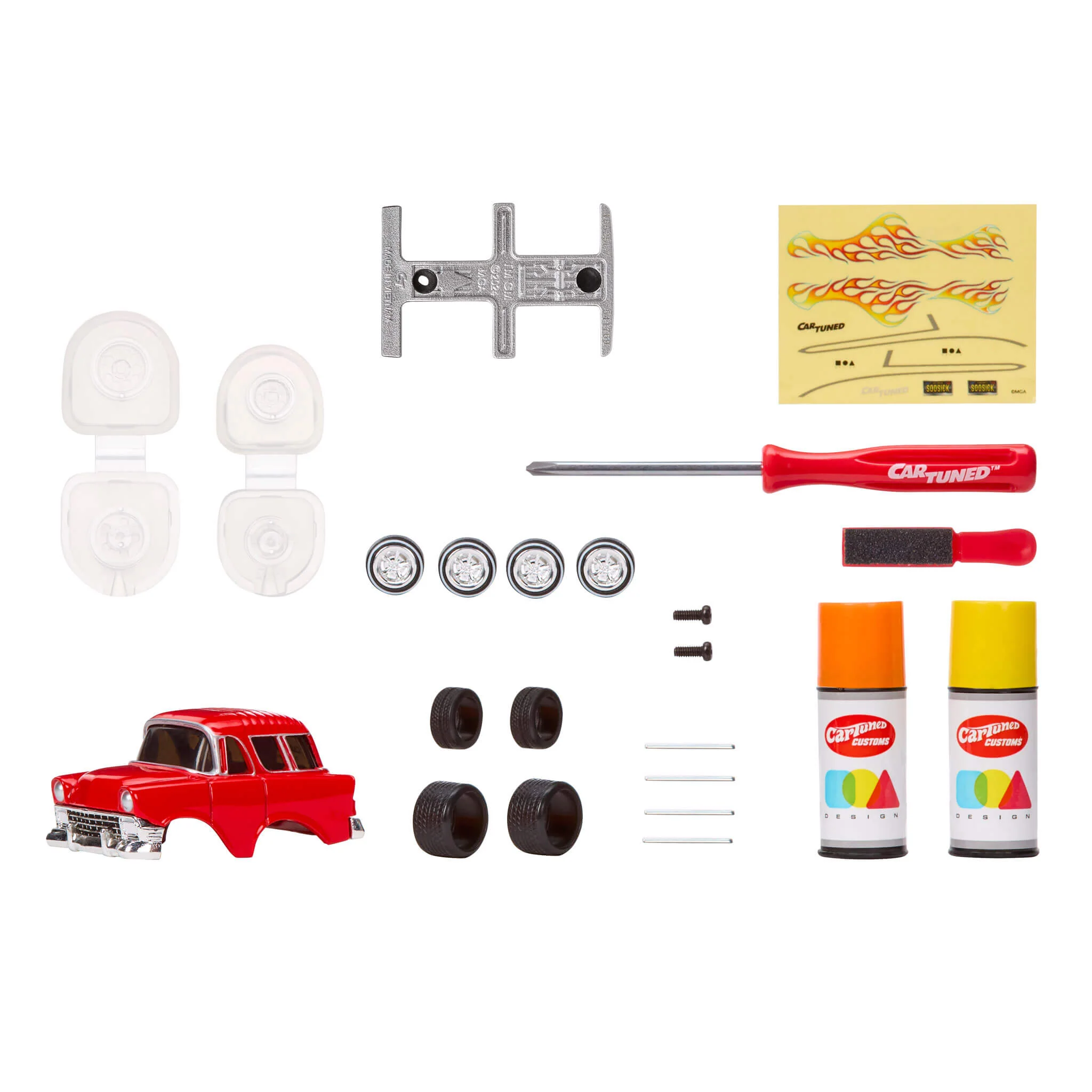 CarTuned Custom Model Kit - 1956 Chevy Nomad - Image 9