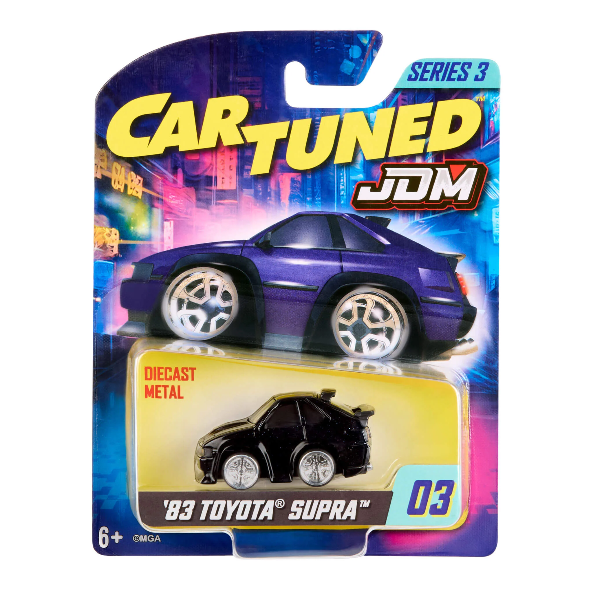 CarTuned JDM Series 3 - 1983 Toyota Supra (Purple) - Image 4