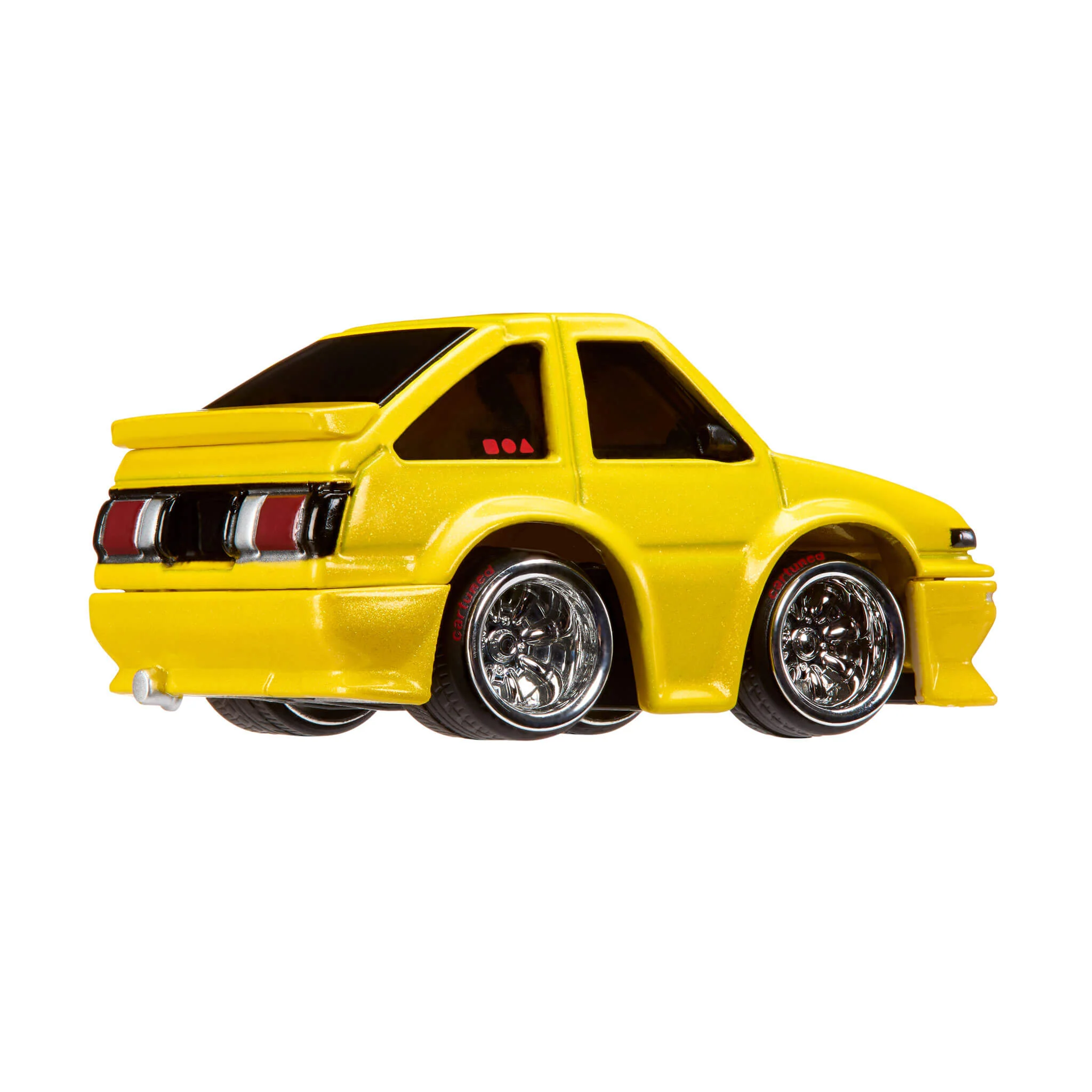 CarTuned JDM Series 3 - 1985 Toyota Corolla (AE86 TREUNO)Yellow - Image 3