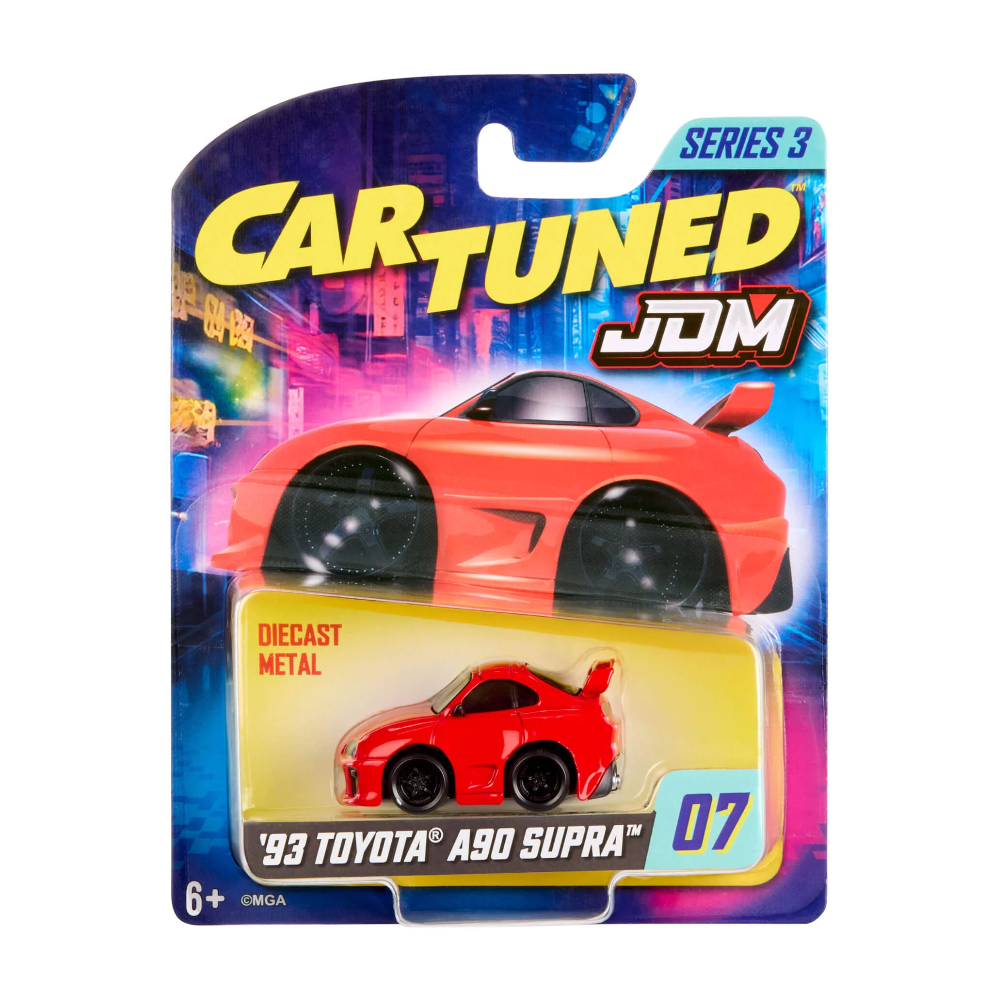 CarTuned JDM Series 3 - 1993 Toyota Supra (Red) - Image 4
