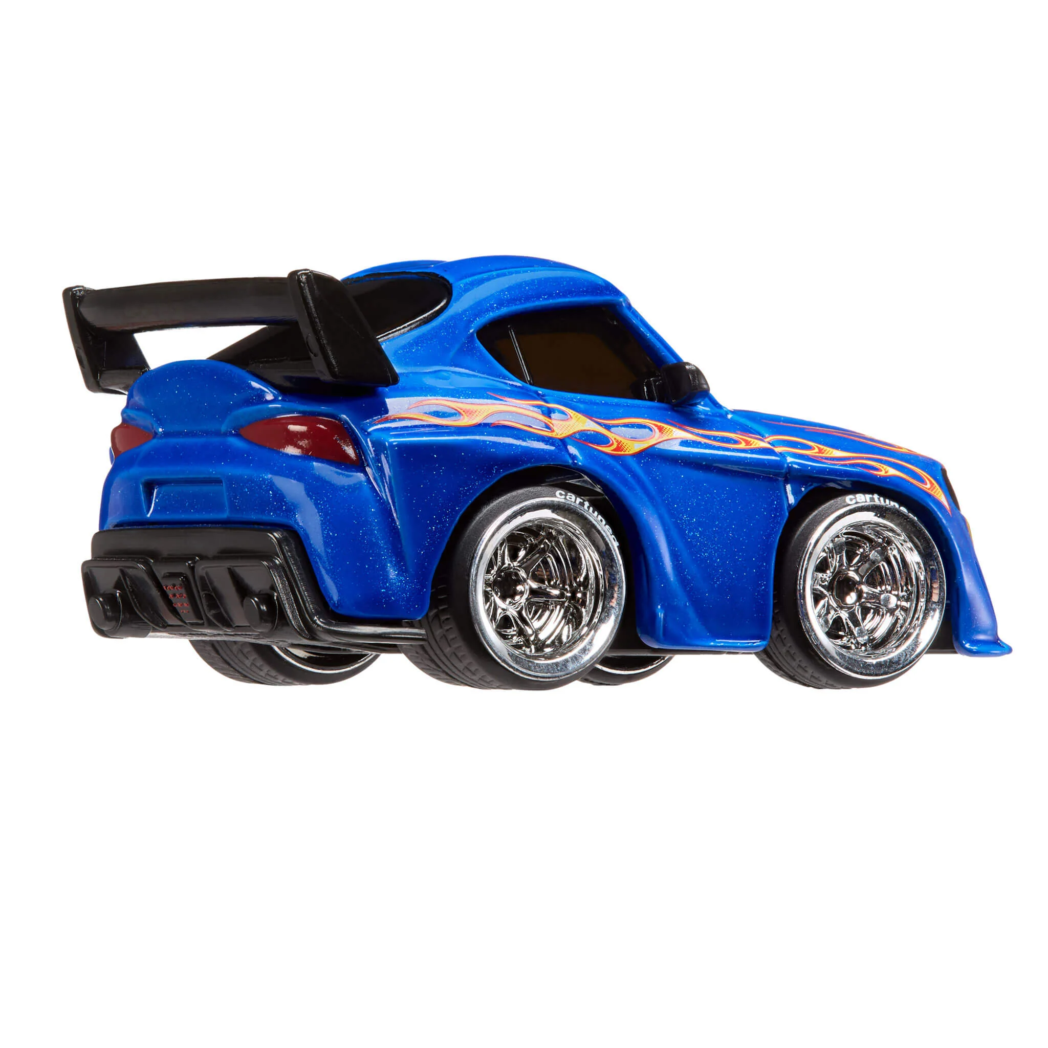 CarTuned JDM Series 3 -2022 Toyota Supra GR (Blue w/Flames) - Image 3