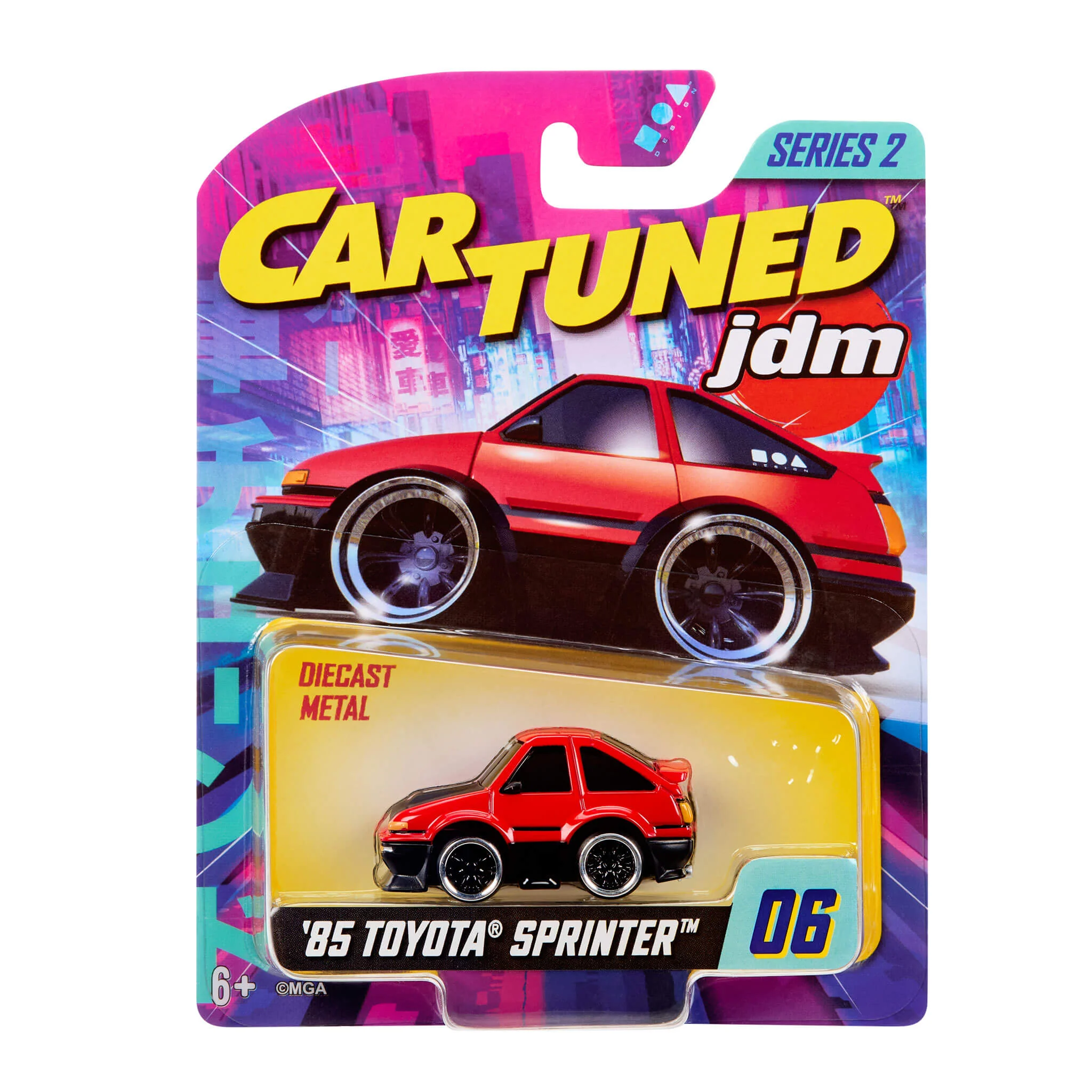 CarTuned JDM Series 2 - 1985-87 (AE86) Sprinter Trueno GT-Apex - Image 4