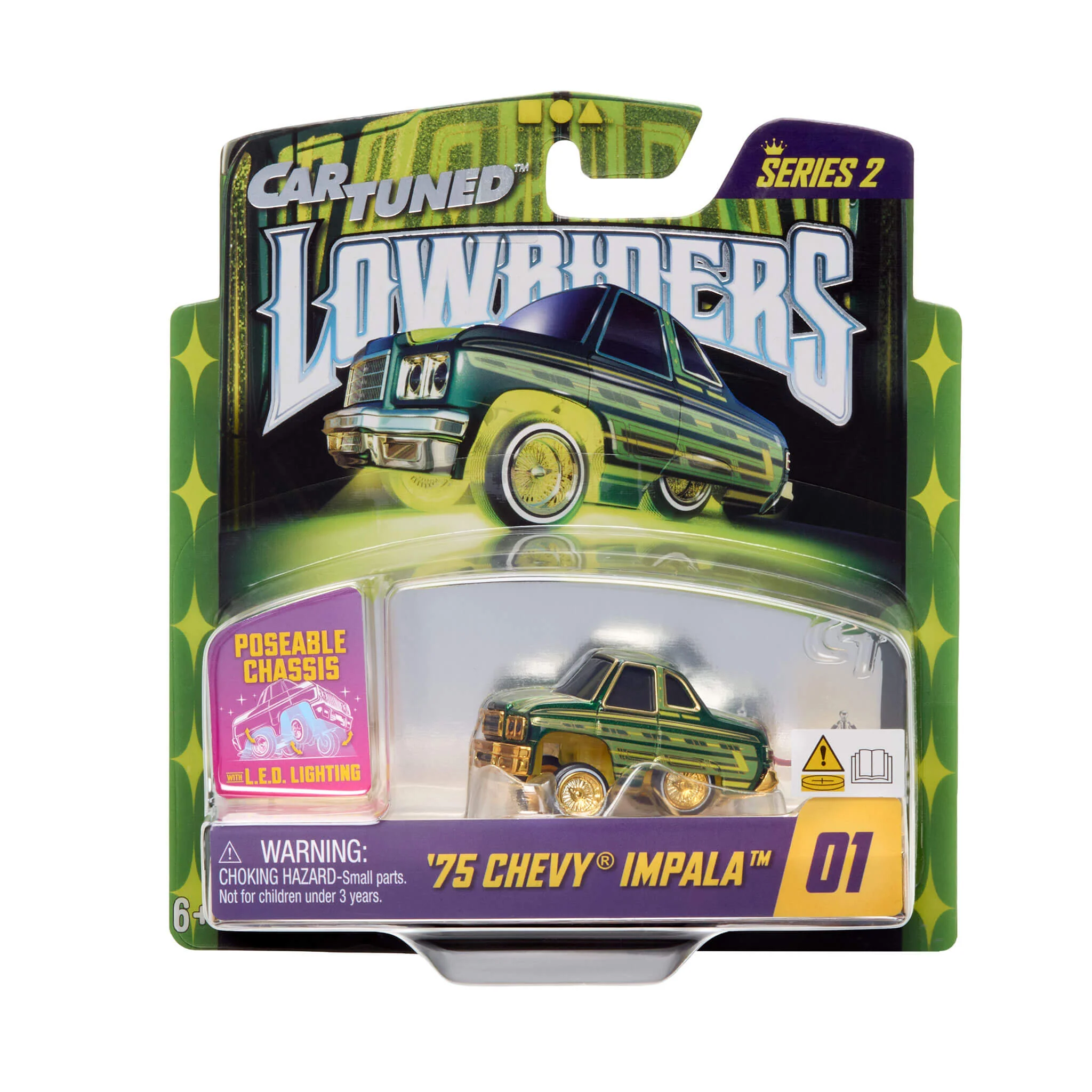 CarTuned Lowrider Series 2 - 1975 Chevy Impala - Image 4