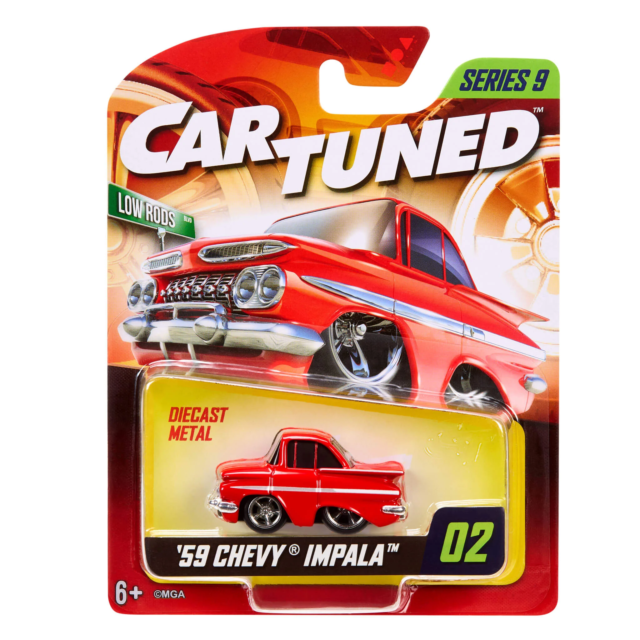 CarTuned Mainline Series 9 - 1959 Chevy Impala (Low Rods) - Image 4