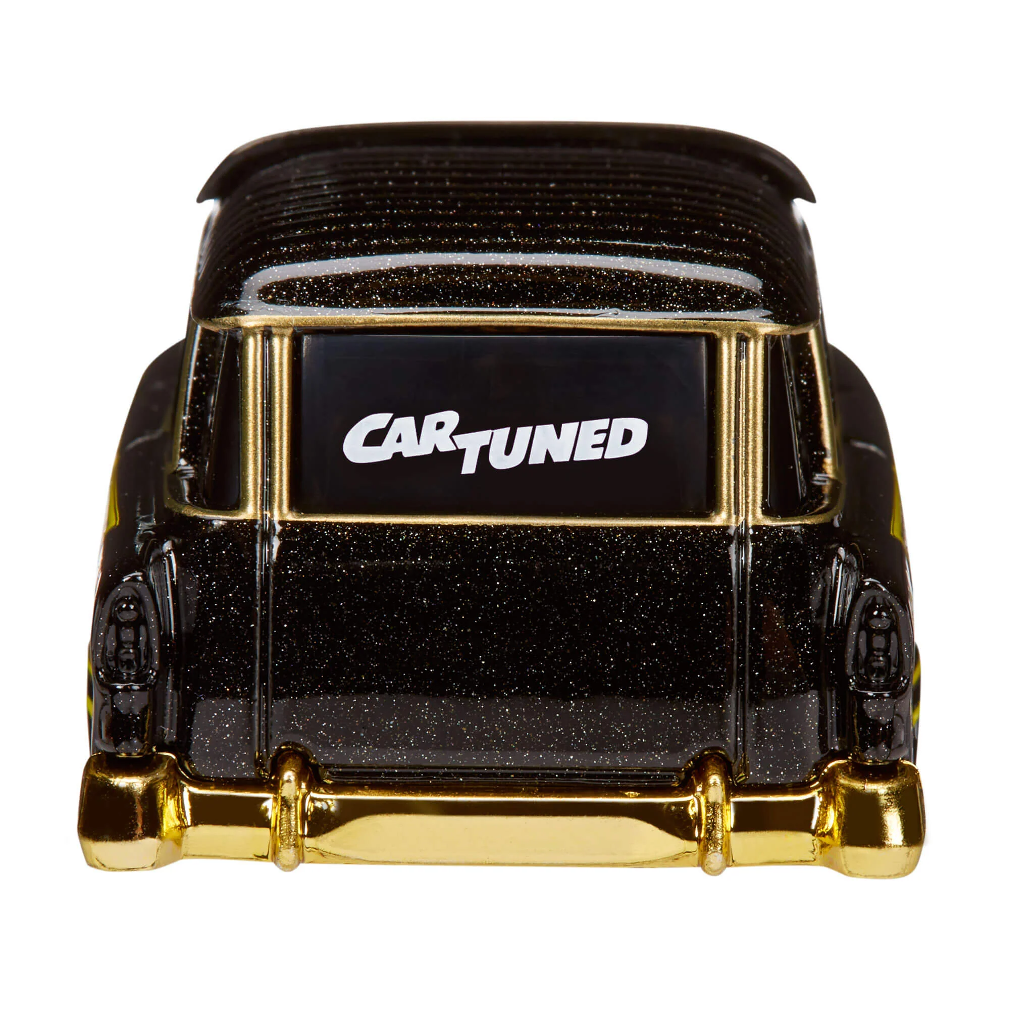 CarTuned Series 1 - 1956 Chevy Nomad (Lowrider) - Black Diecast Vehicle - Image 4