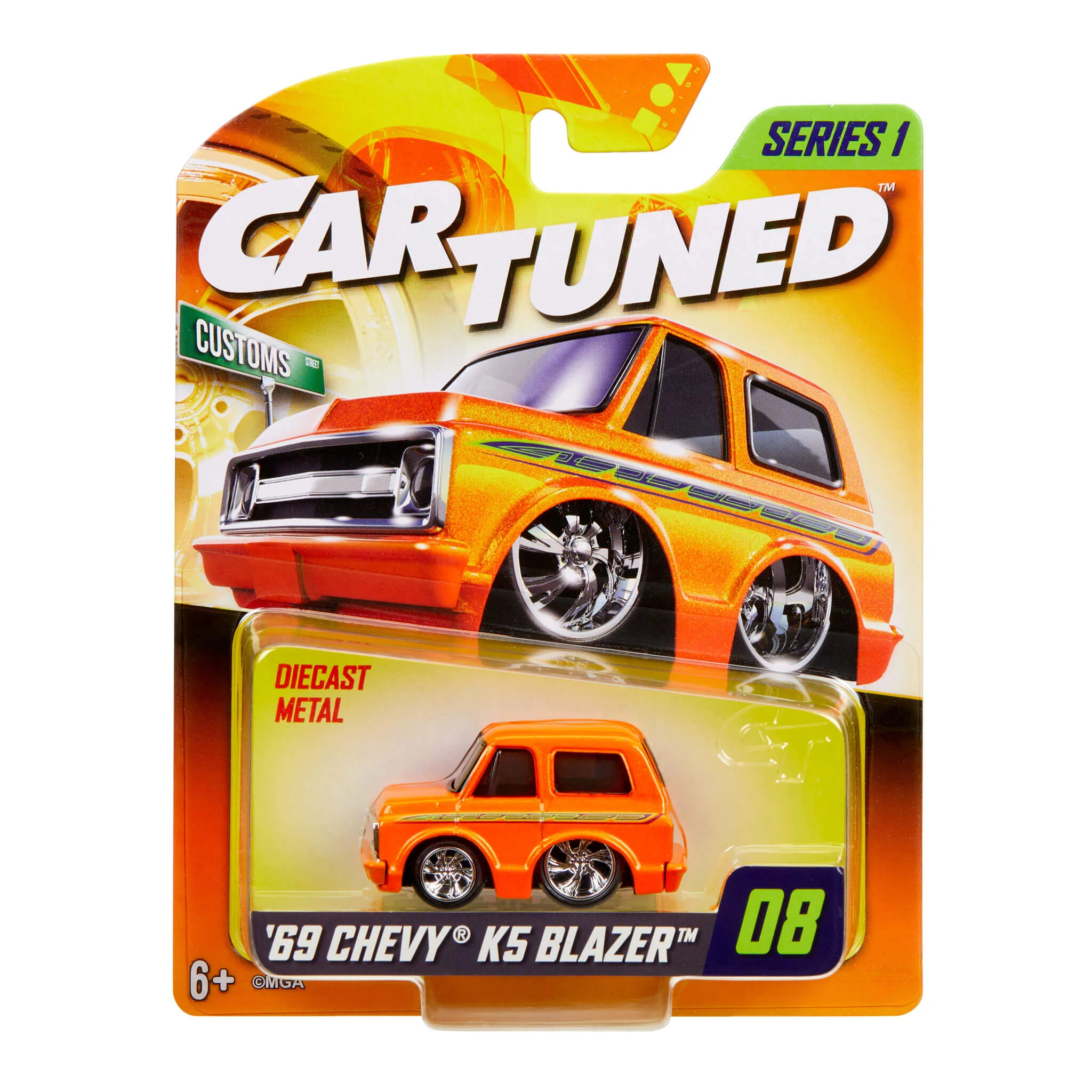 CarTuned Series 1 - 1969 Chevy K5 Blazer (Custom) Diecast Vehicle - Image 5