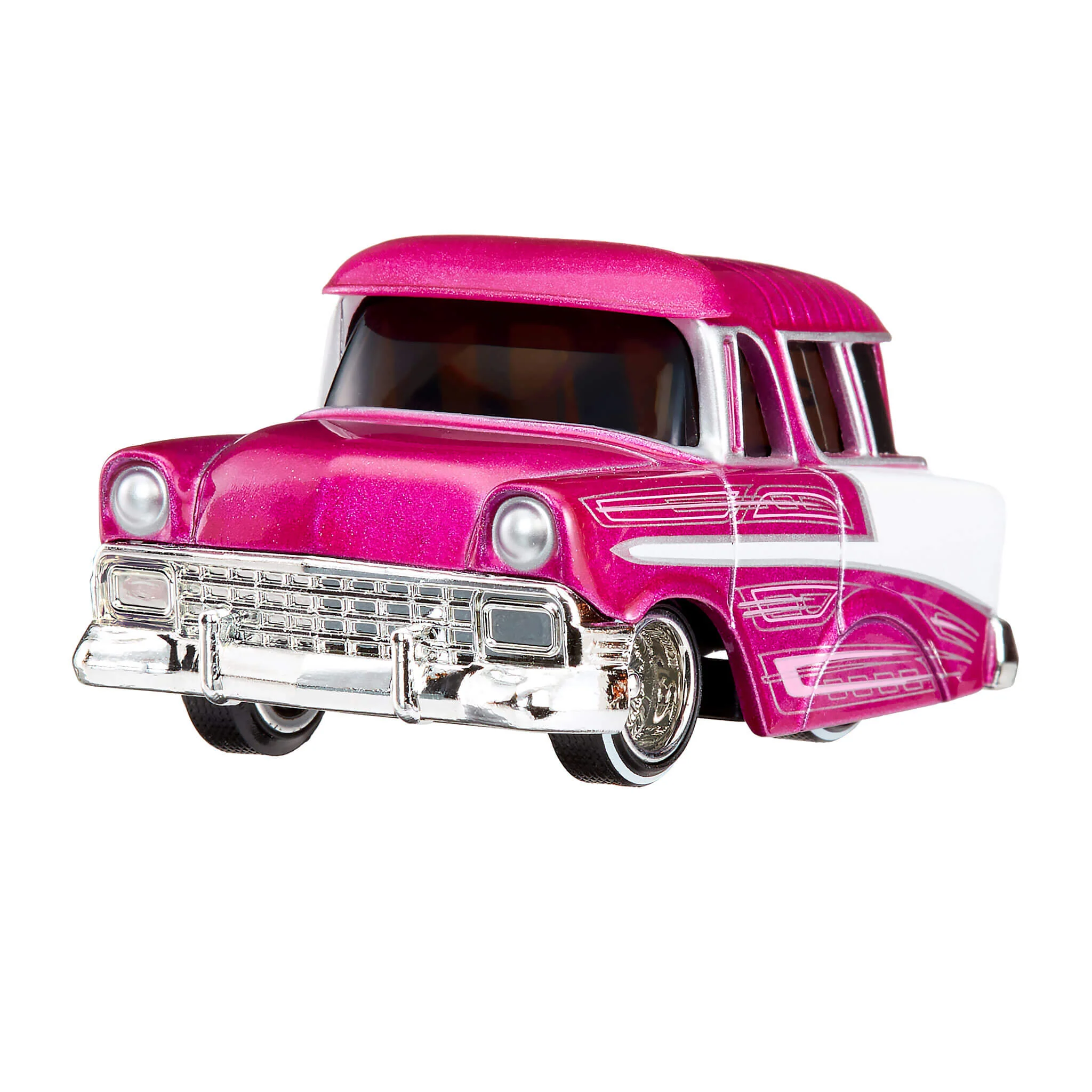 CarTuned Series 2 - 1956 Chevy Nomad (Kandy Pink) Diecast Vehicle - Image 2