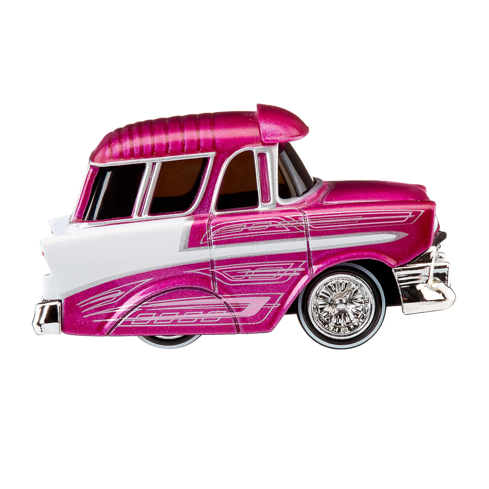 CarTuned Series 2 - 1956 Chevy Nomad (Kandy Pink) Diecast Vehicle - Image 3