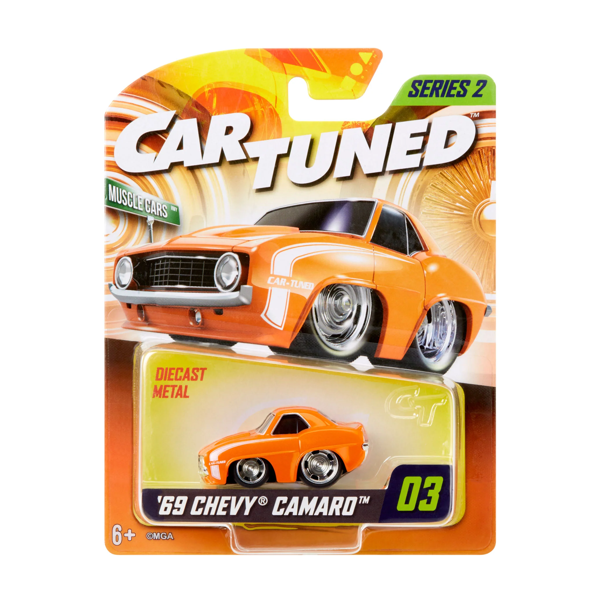 CarTuned Series 2 - 1969 Chevy Camaro (Stock) Diecast Vehicle - Image 5