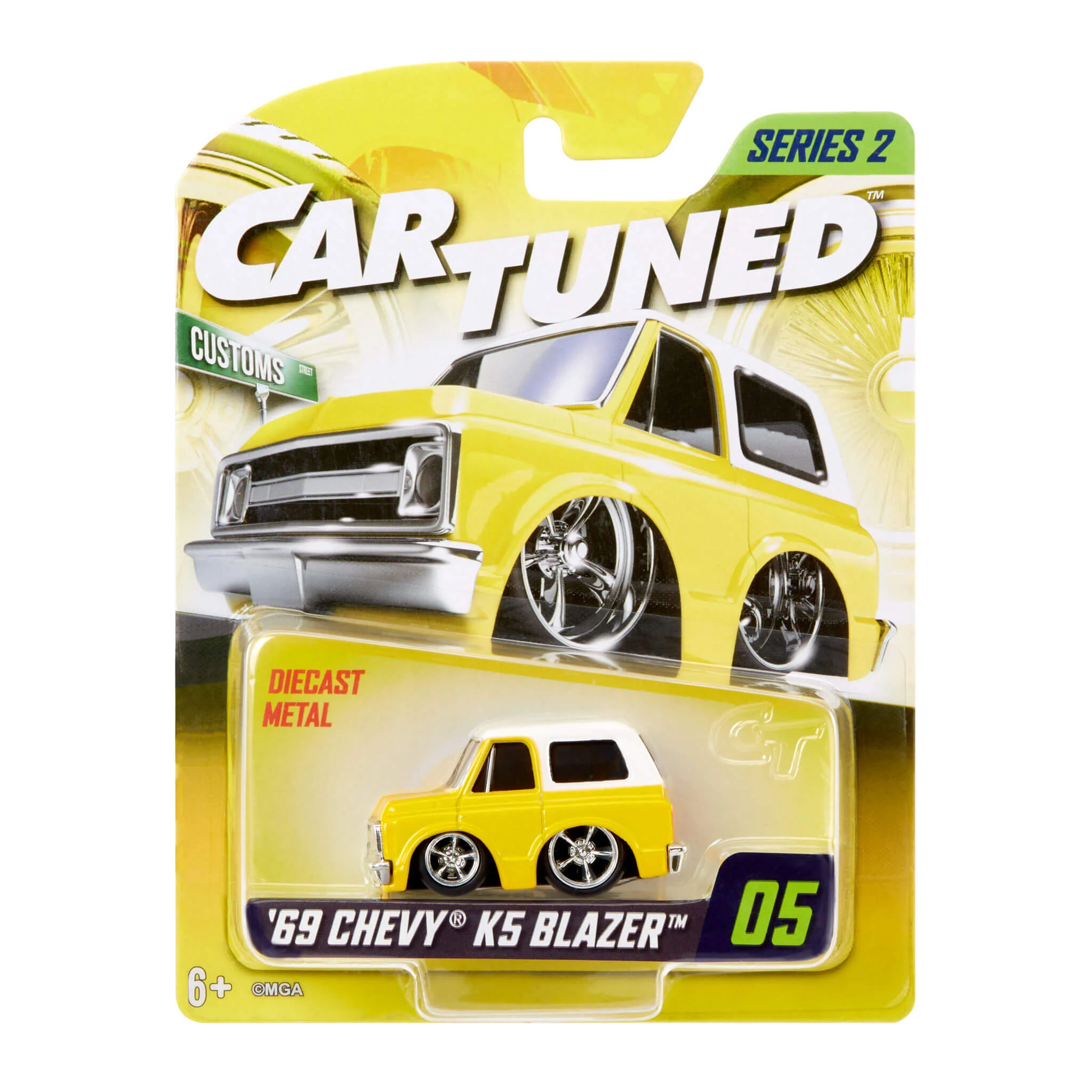 CarTuned Series 2 - 1969 Chevy K5 Blazer (Custom) Diecast Vehicle - Image 5