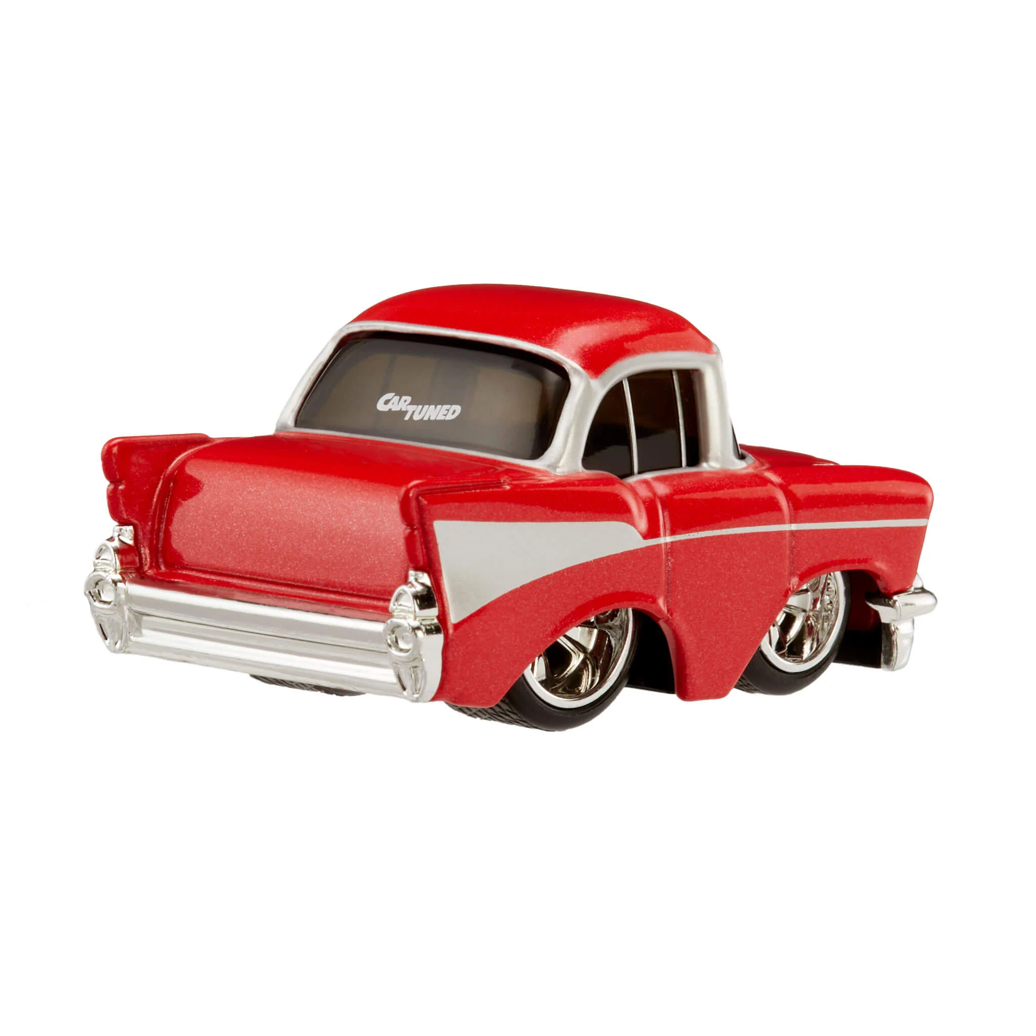 CarTuned Series 3 - 1957 Chevy Bel Air (Custom) - Red Diecast Vehicle - Image 4