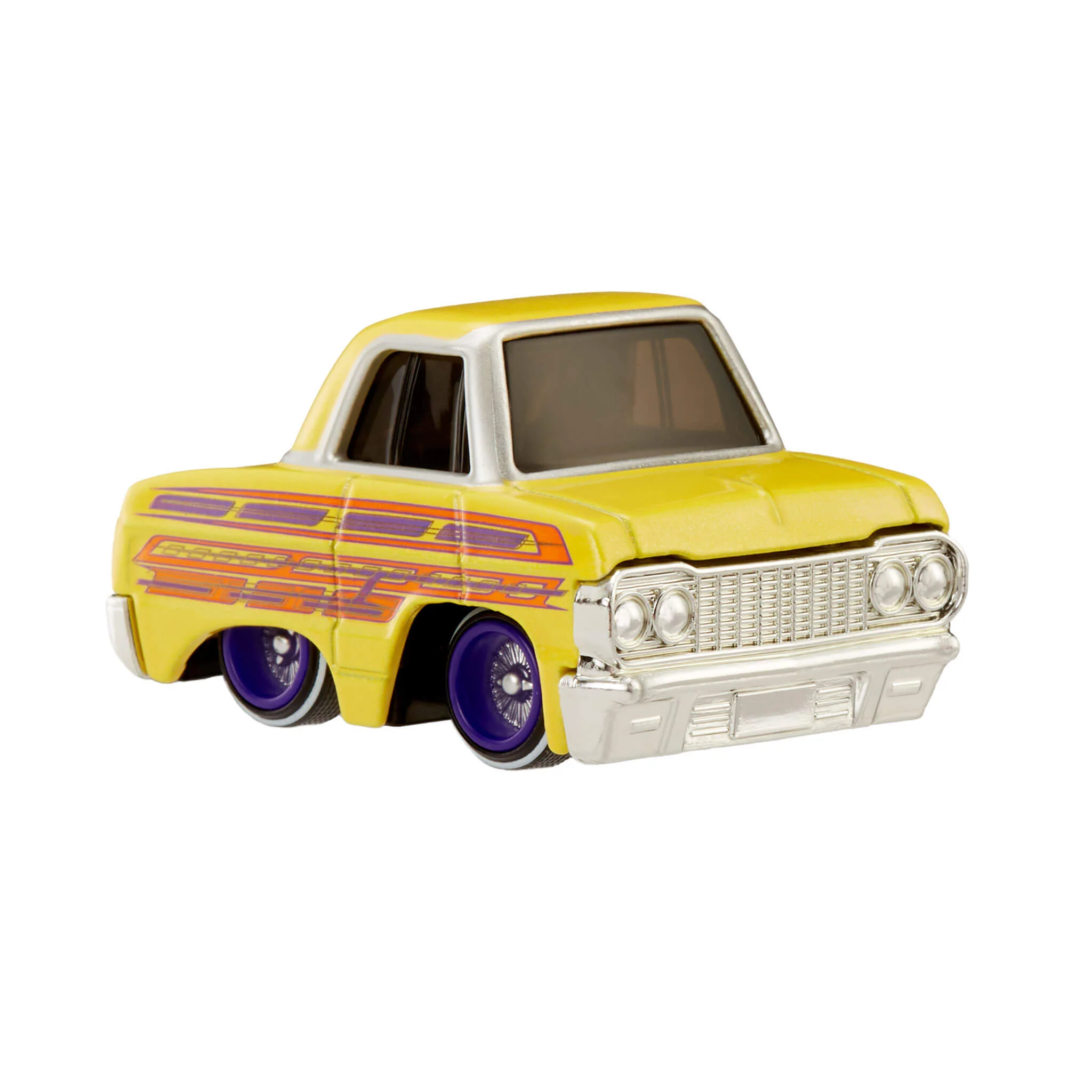 CarTuned Series 3 - 1964 Chevy Impala (Lowrider) - Yellow Diecast Vehicle - Image 2