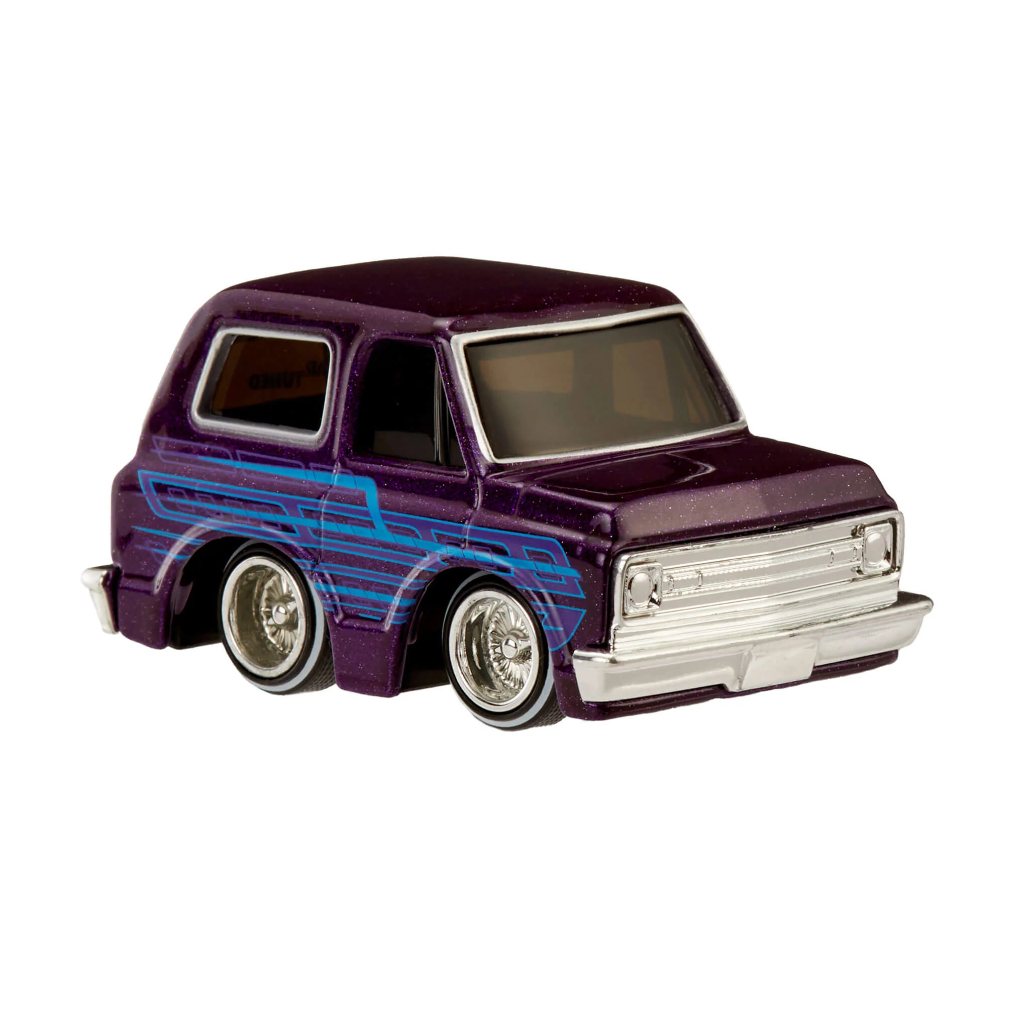 CarTuned Series 3 - 1969 Chevy K5 Blazer (Lowrider) - Kandy Purple Diecast Vehicle - Image 2