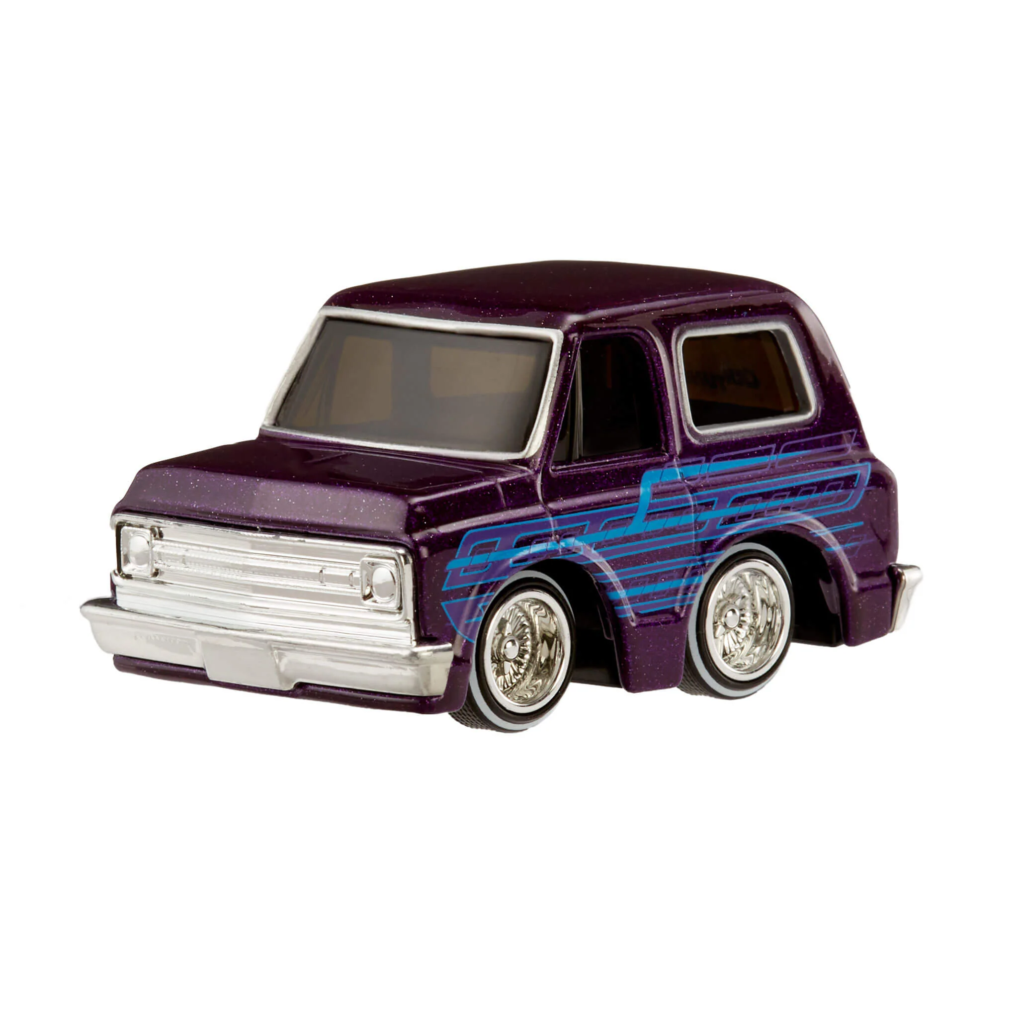 CarTuned Series 3 - 1969 Chevy K5 Blazer (Lowrider) - Kandy Purple Diecast Vehicle - Image 3