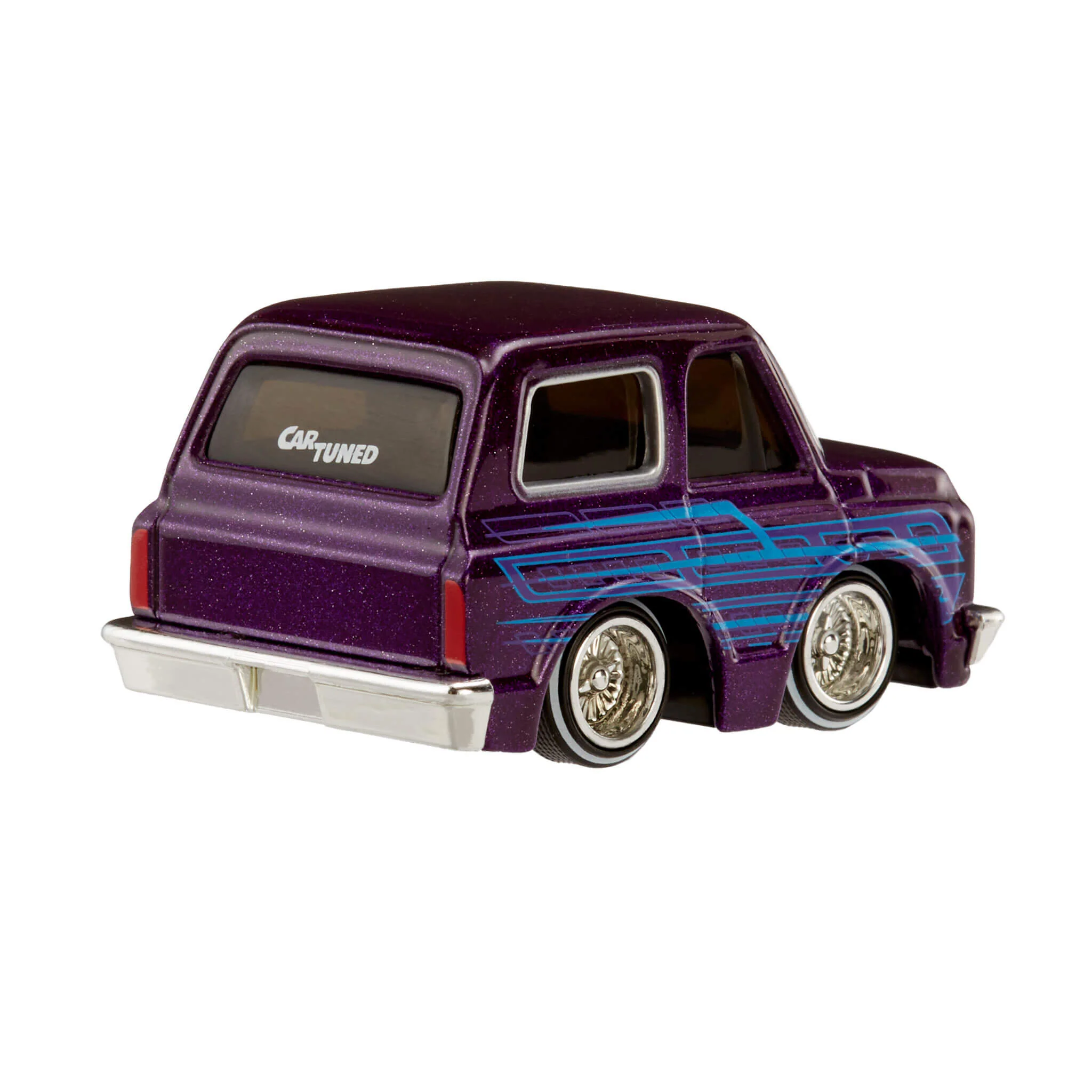CarTuned Series 3 - 1969 Chevy K5 Blazer (Lowrider) - Kandy Purple Diecast Vehicle - Image 4