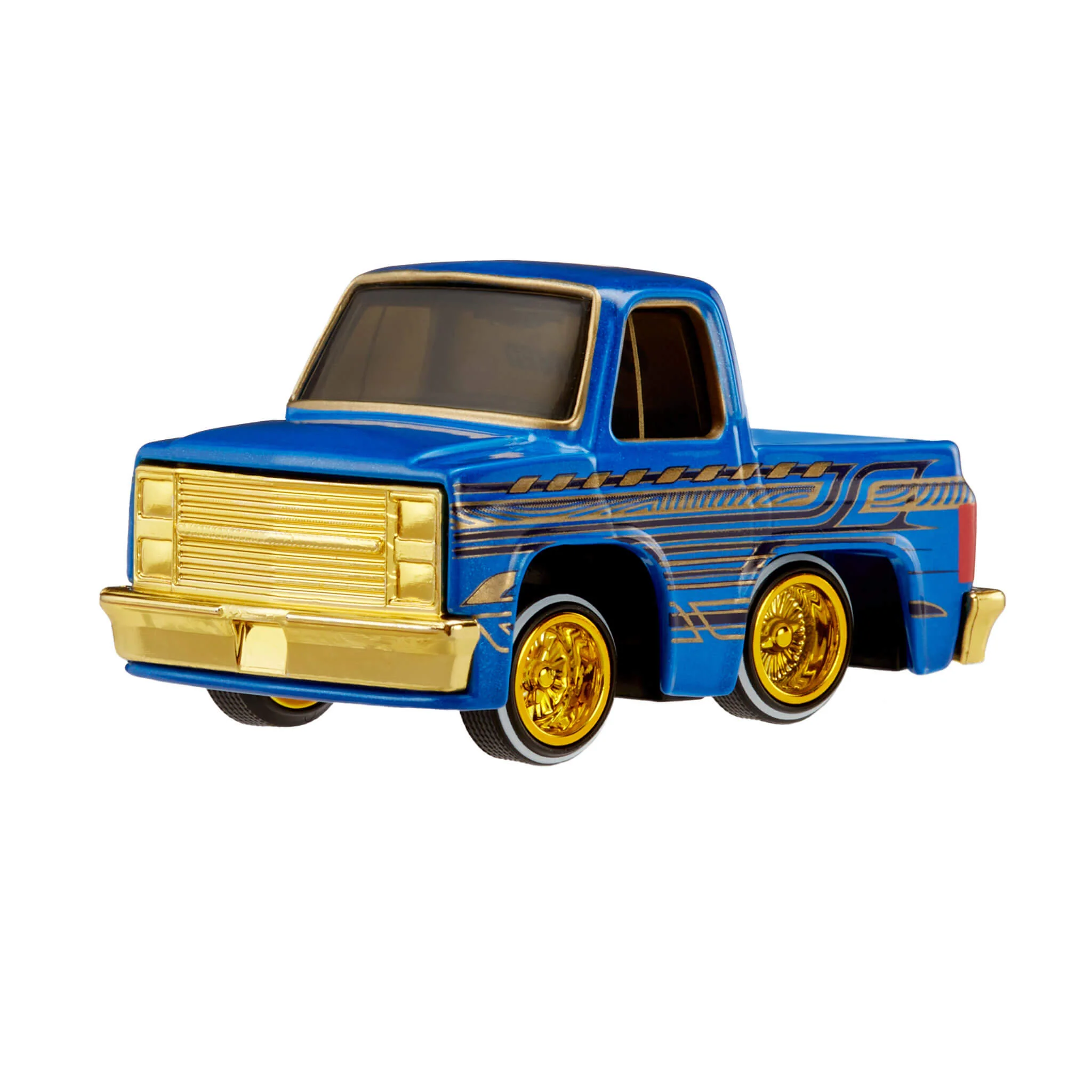 CarTuned Series 3 - 1987 Chevy C10 (Lowrider) - Kandy Blue Diecast Vehicle - Image 3