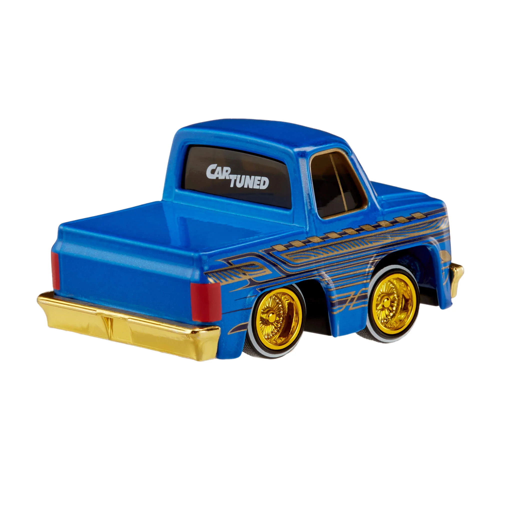 CarTuned Series 3 - 1987 Chevy C10 (Lowrider) - Kandy Blue Diecast Vehicle - Image 4