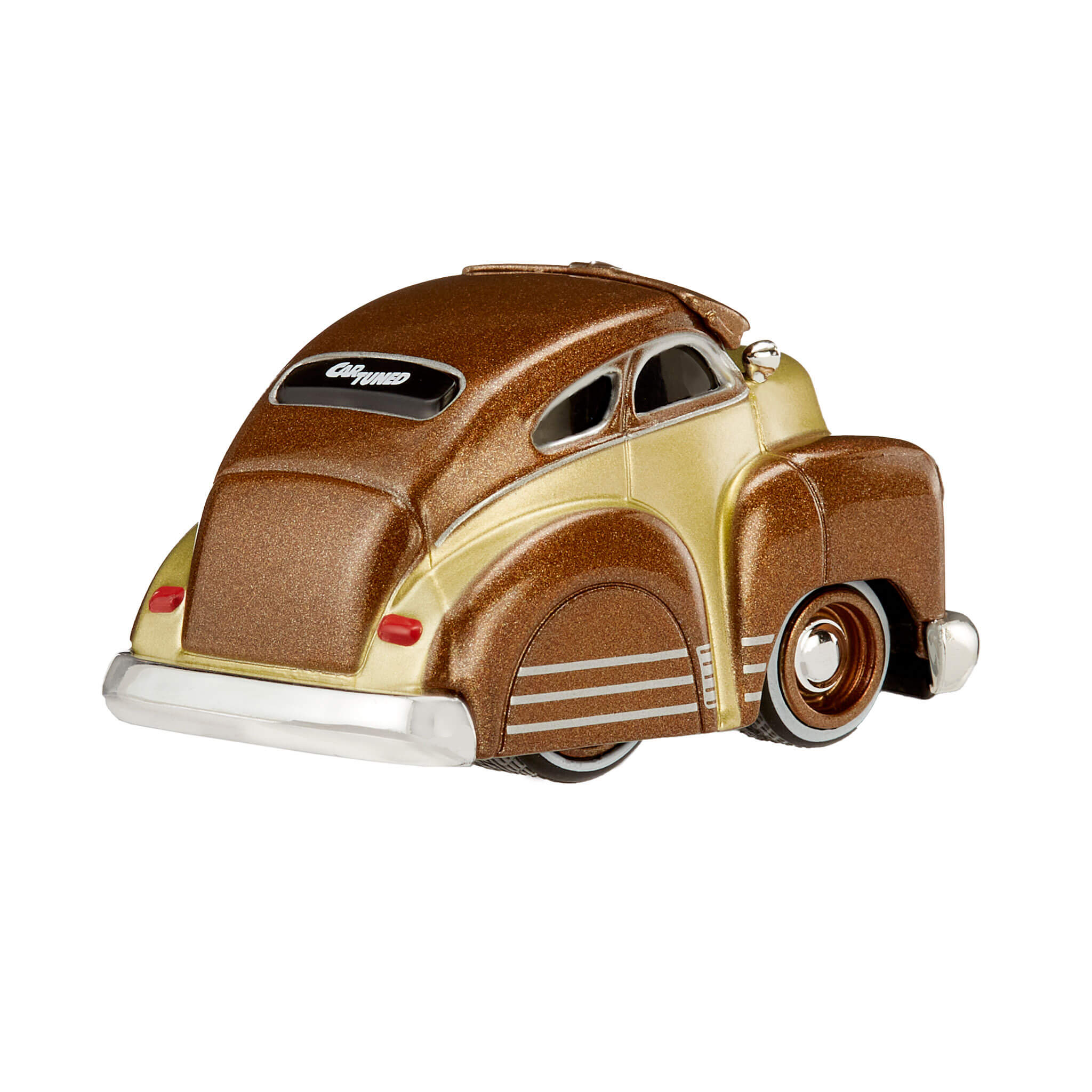 CarTuned Series 4 - 1947 Chevy Fleetline (Bombs) - Brown/Tan Diecast Vehicle - Image 4