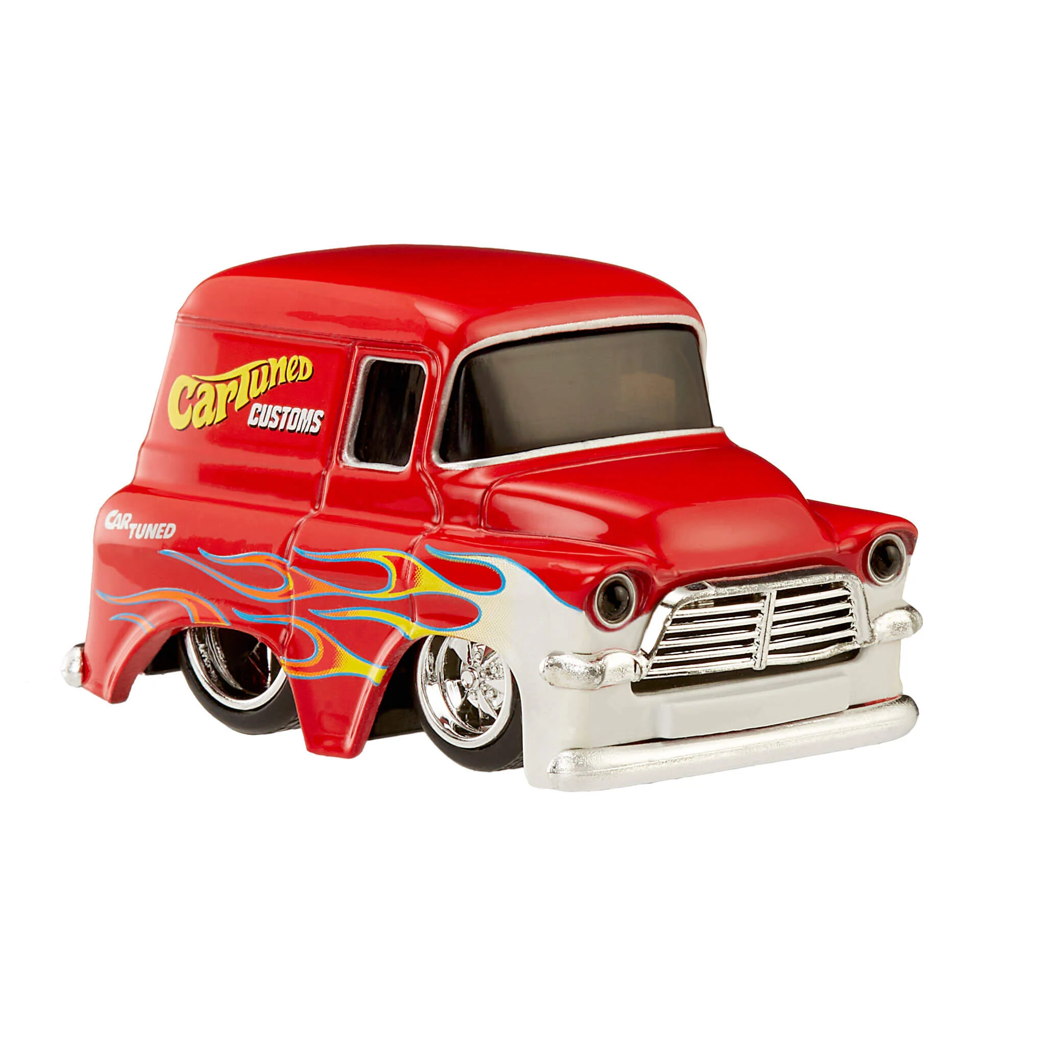 CarTuned Series 4 - 1957 GMC Panel Van (Custom) - Red Diecast Vehicle - Image 2