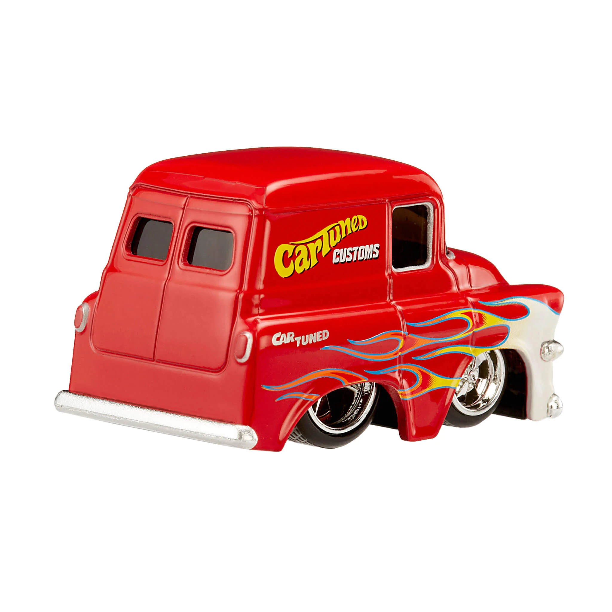 CarTuned Series 4 - 1957 GMC Panel Van (Custom) - Red Diecast Vehicle - Image 4