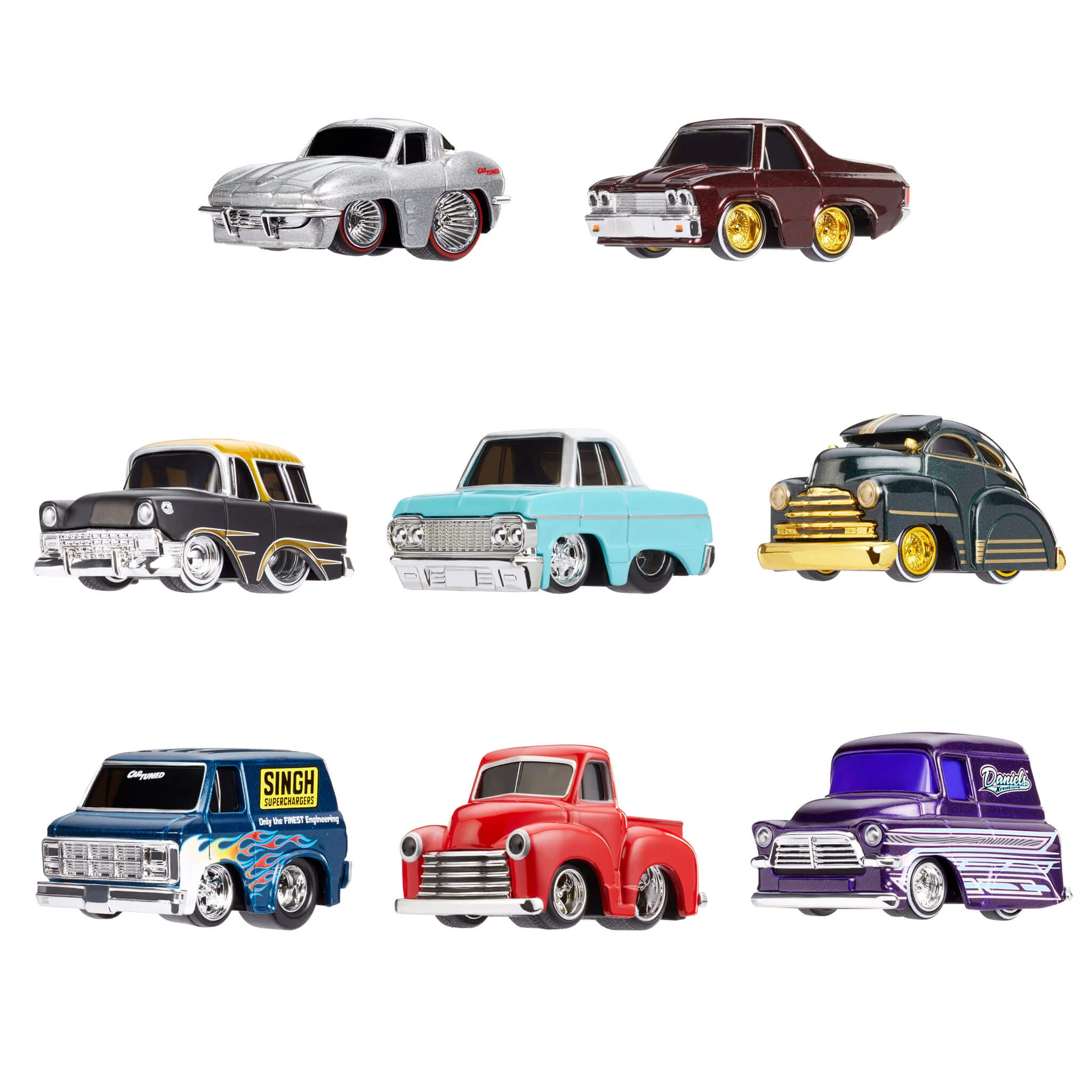 CarTuned Series 5 - 1953 Chevy Pickup (Custom) Diecast Vehicle - Image 4