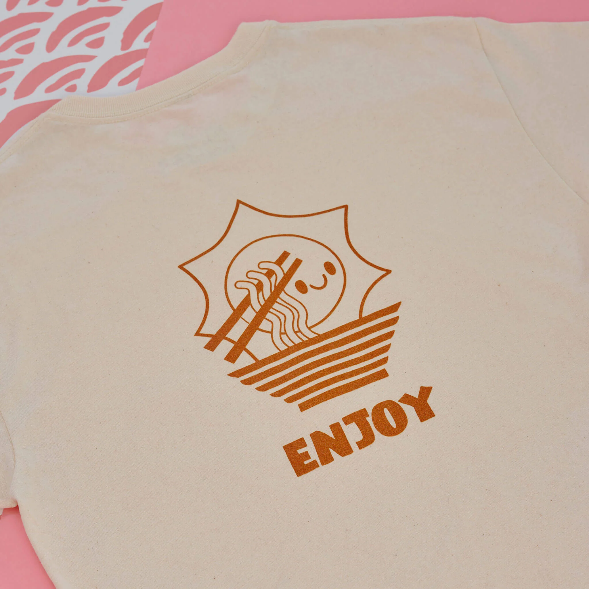 MGA's Miniverse Ichi Ni Sun Adult T-Shirt - Cream - Image 3