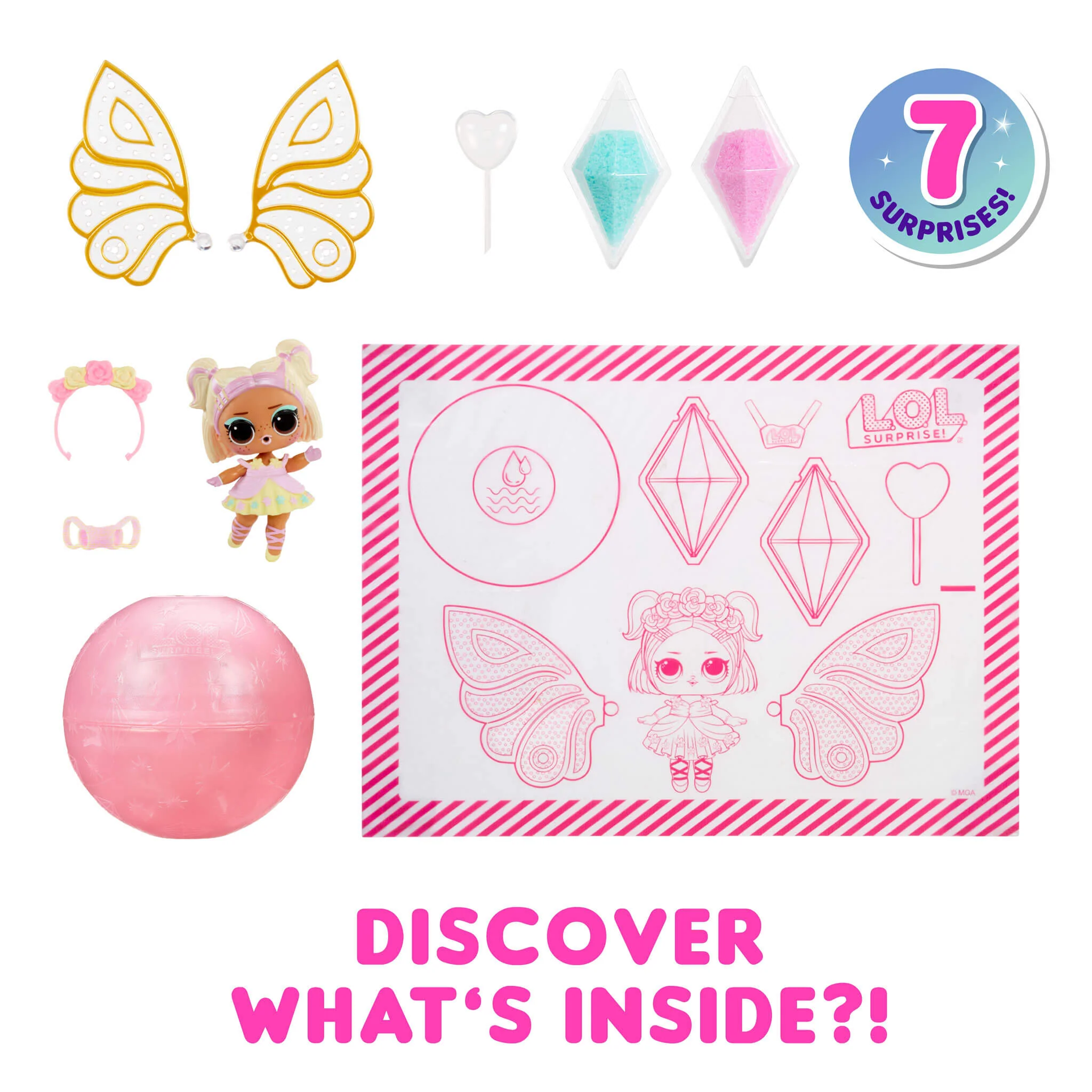 LOL Surprise Fairies Tots with Make-Your-Own Fairy Wings - Image 2