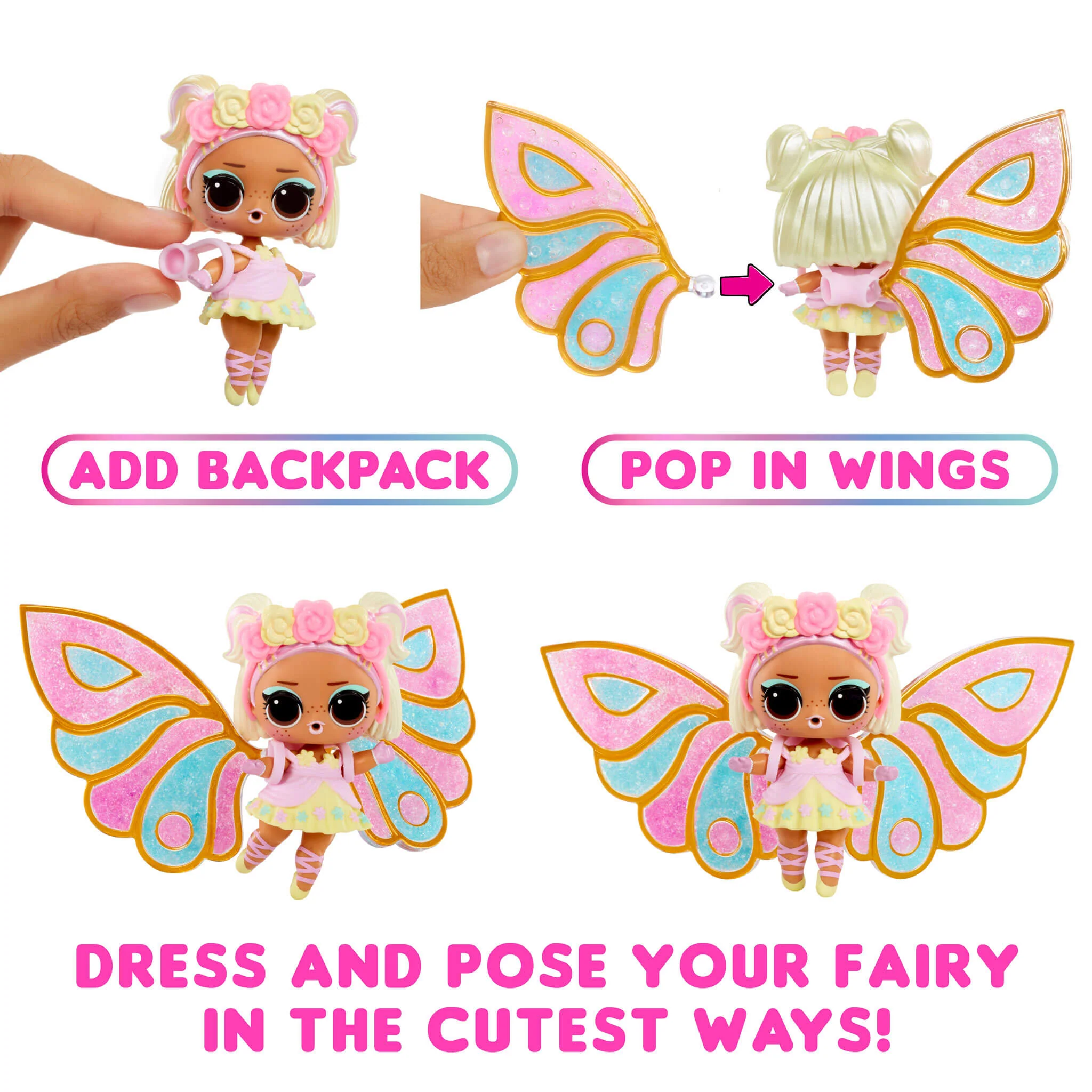LOL Surprise Fairies Tots with Make-Your-Own Fairy Wings - Image 4